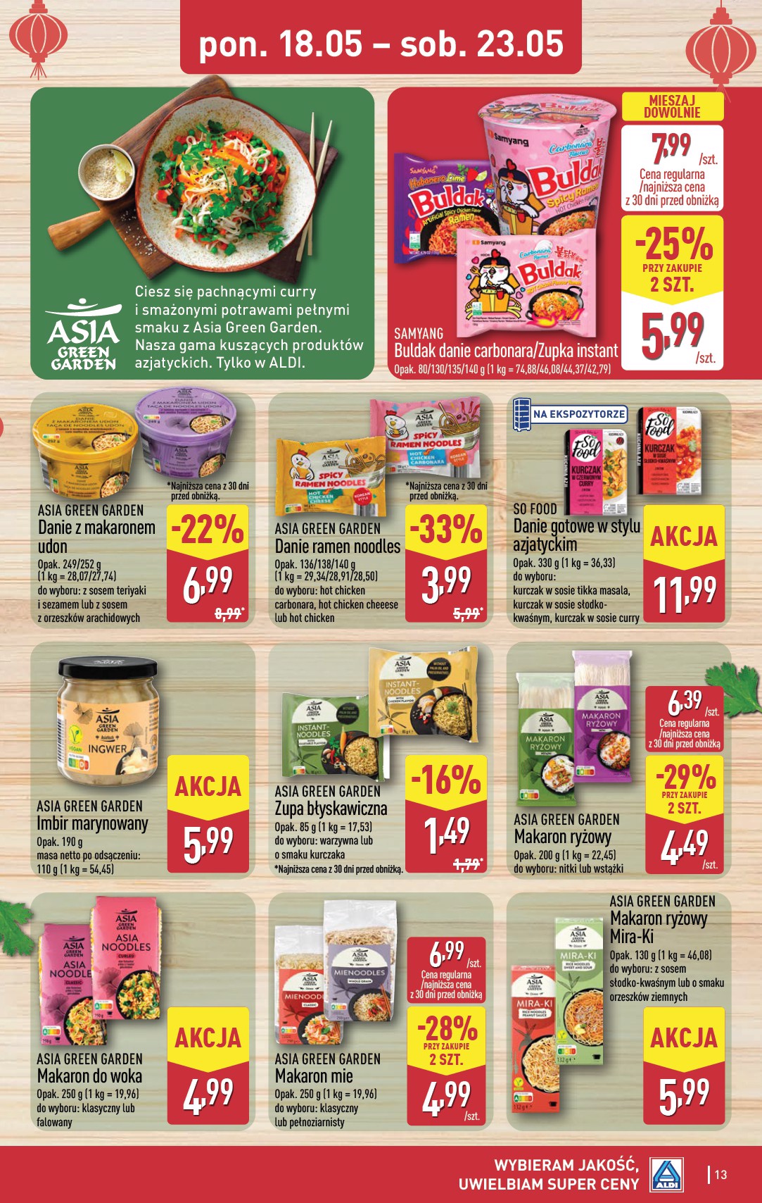 aldi - Nowa gazetka ALDI ważna od 18.05.2026 do 23.05.2026 - page: 13