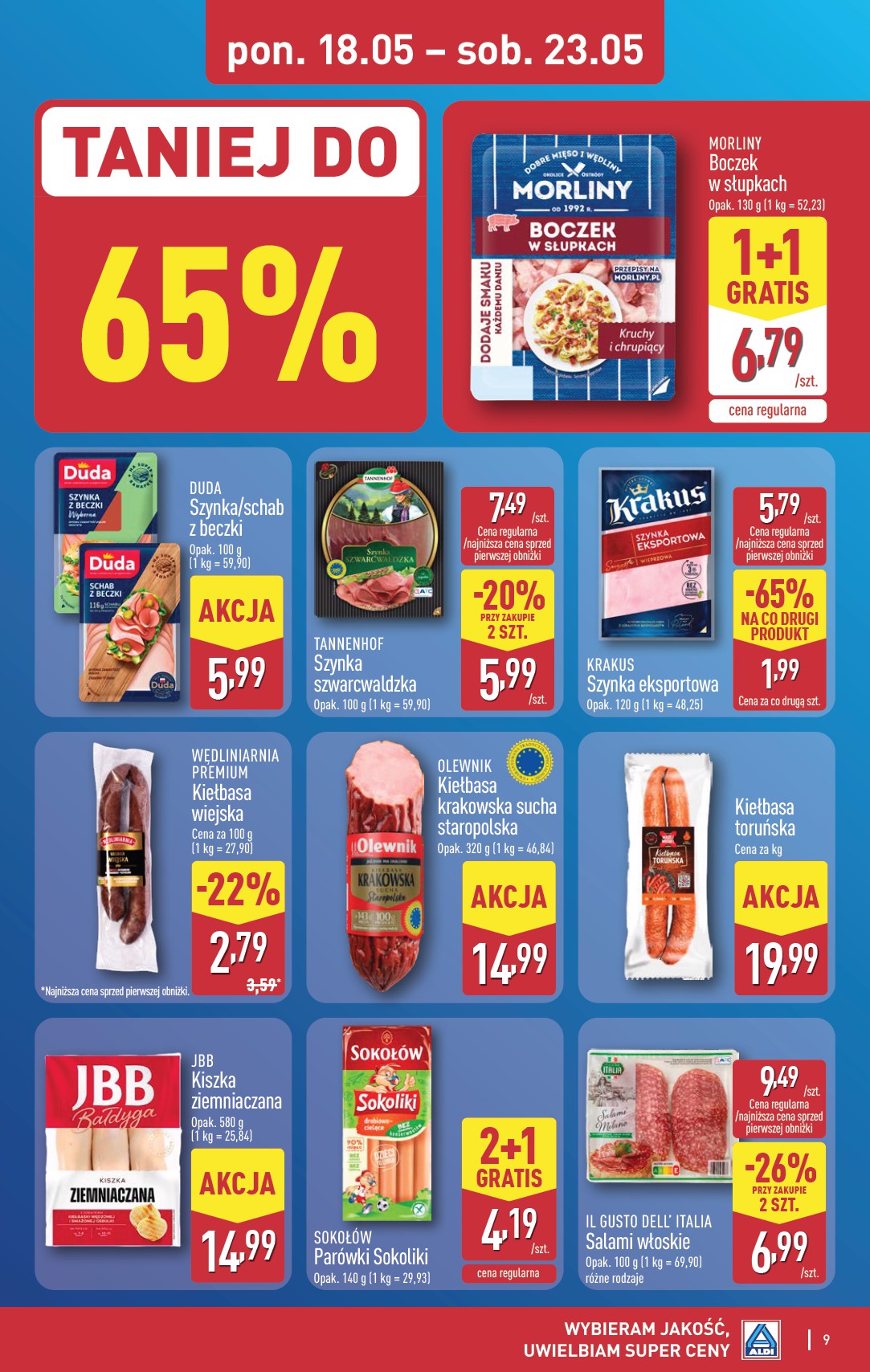 aldi - Nowa gazetka ALDI ważna od 18.05.2026 do 23.05.2026 - page: 9