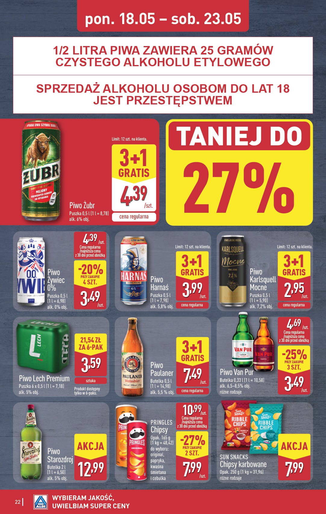 aldi - Nowa gazetka ALDI ważna od 18.05.2026 do 23.05.2026 - page: 22