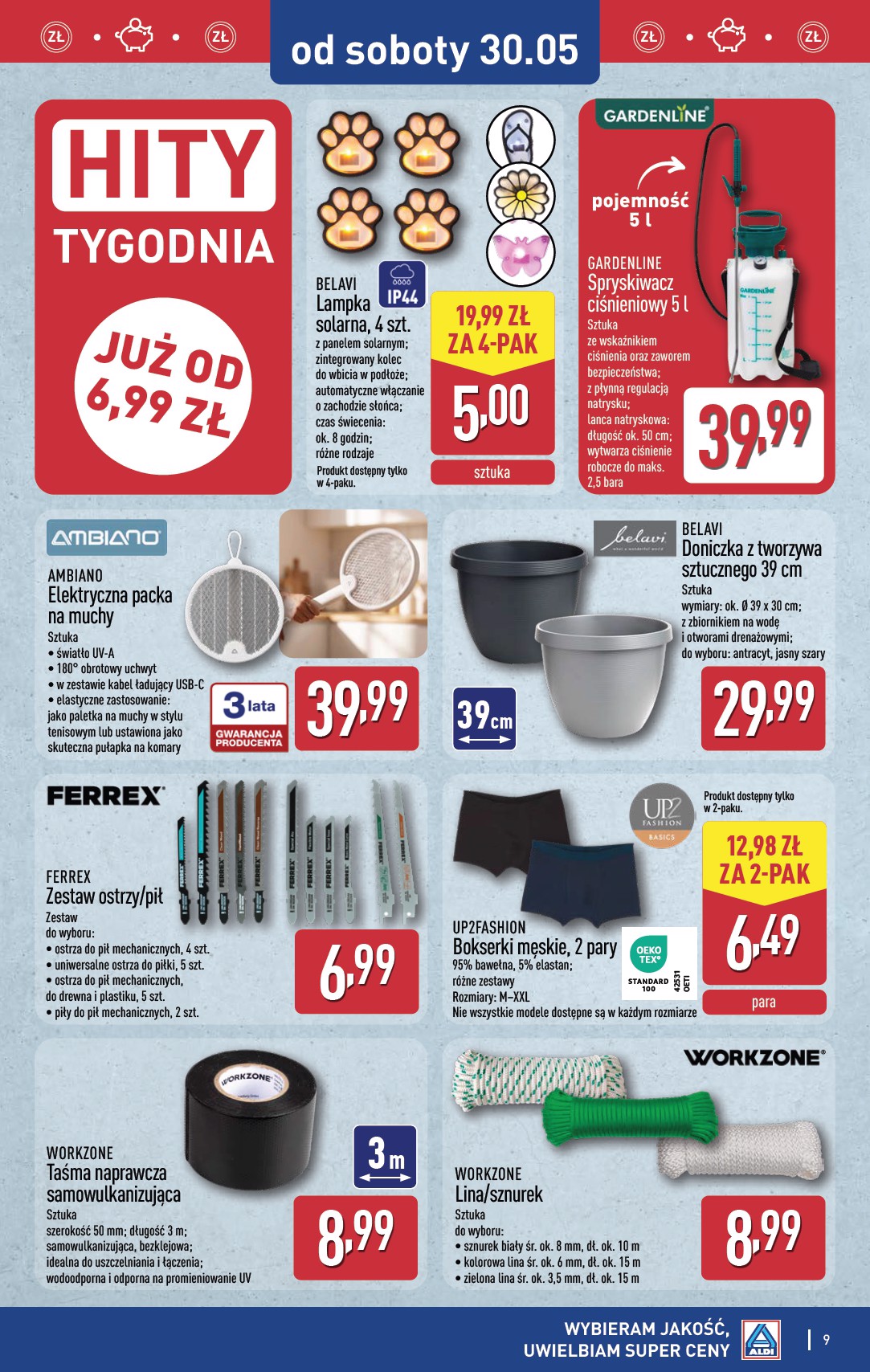aldi - Nowa gazetka ALDI - Przygotuj się na kolejny tydzień ważna od 27.05.2026 do 30.05.2026 - page: 9
