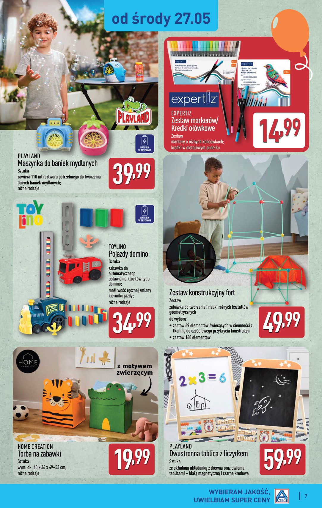 aldi - Nowa gazetka ALDI - Przygotuj się na kolejny tydzień ważna od 27.05.2026 do 30.05.2026 - page: 7