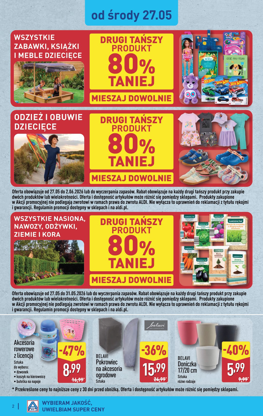 aldi - Nowa gazetka ALDI - Przygotuj się na kolejny tydzień ważna od 27.05.2026 do 30.05.2026 - page: 2