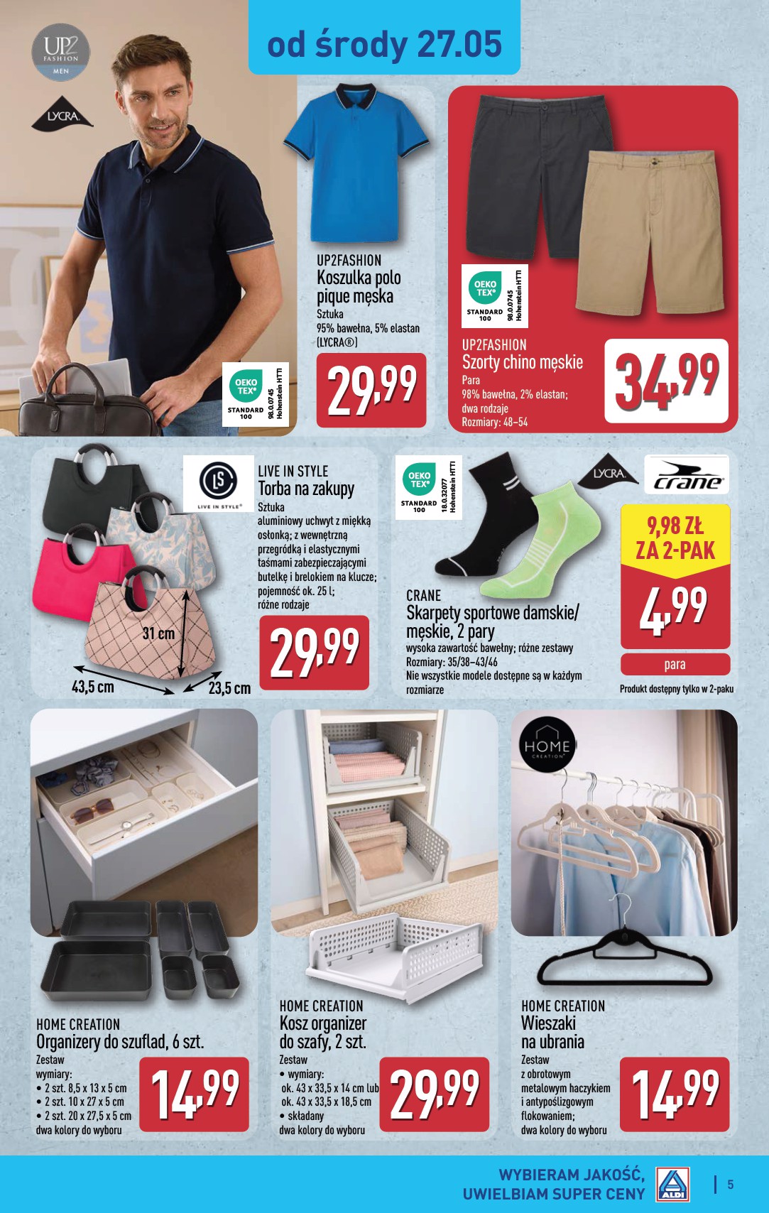 aldi - Nowa gazetka ALDI - Przygotuj się na kolejny tydzień ważna od 27.05.2026 do 30.05.2026 - page: 5