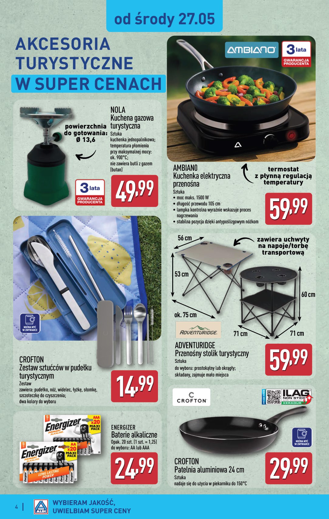 aldi - Nowa gazetka ALDI - Przygotuj się na kolejny tydzień ważna od 27.05.2026 do 30.05.2026 - page: 4
