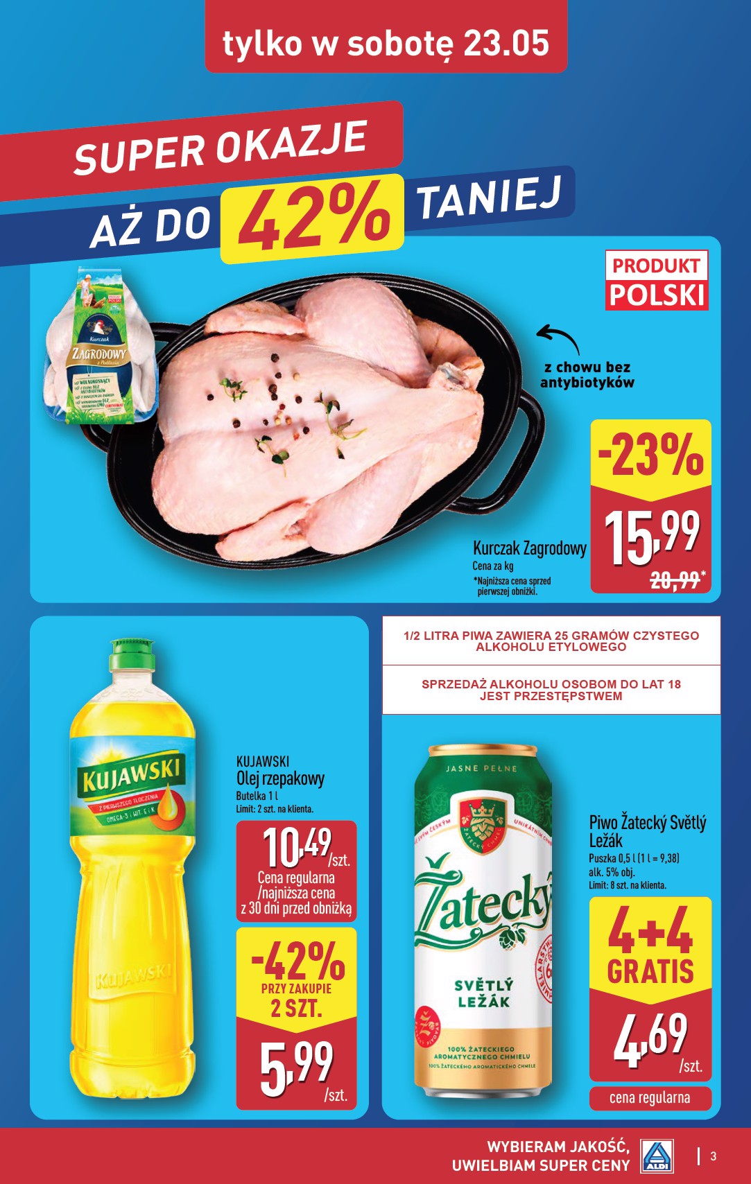 aldi - Nowa gazetka ALDI - Oferta weekendowa ważna od 21.05.2026 do 23.05.2026 - page: 3
