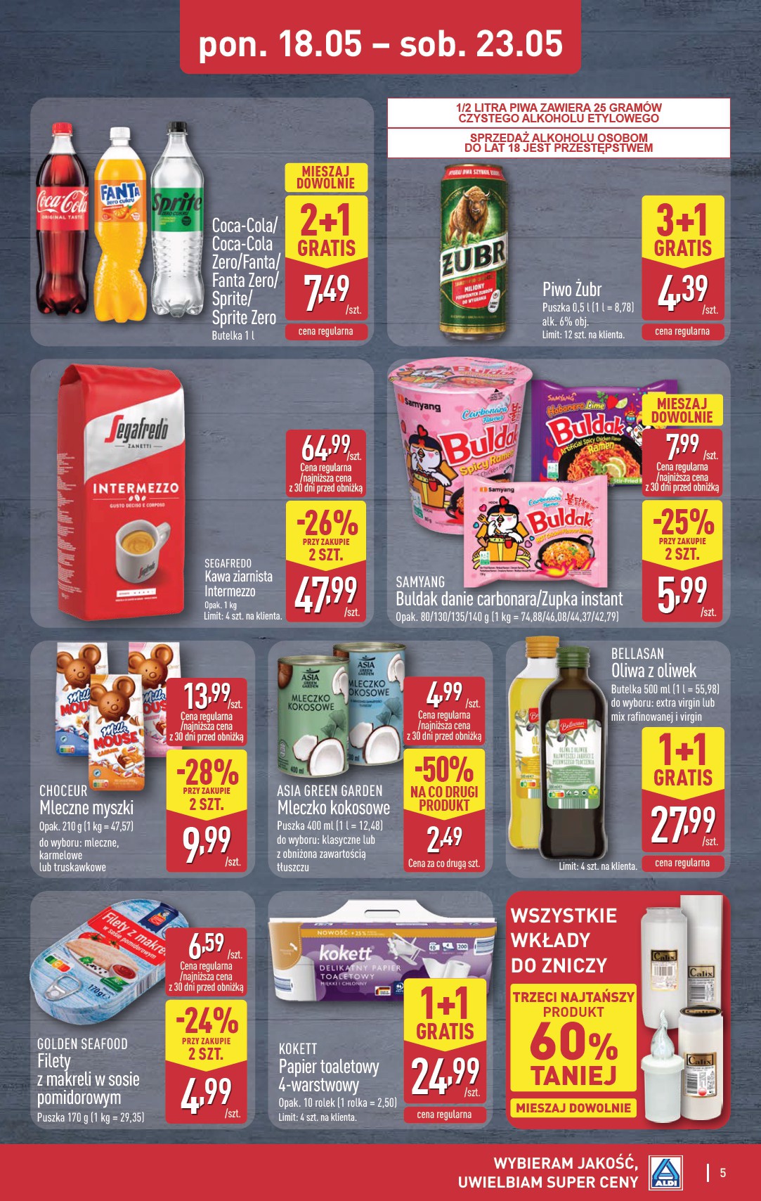 aldi - Nowa gazetka ALDI - Oferta weekendowa ważna od 21.05.2026 do 23.05.2026 - page: 5