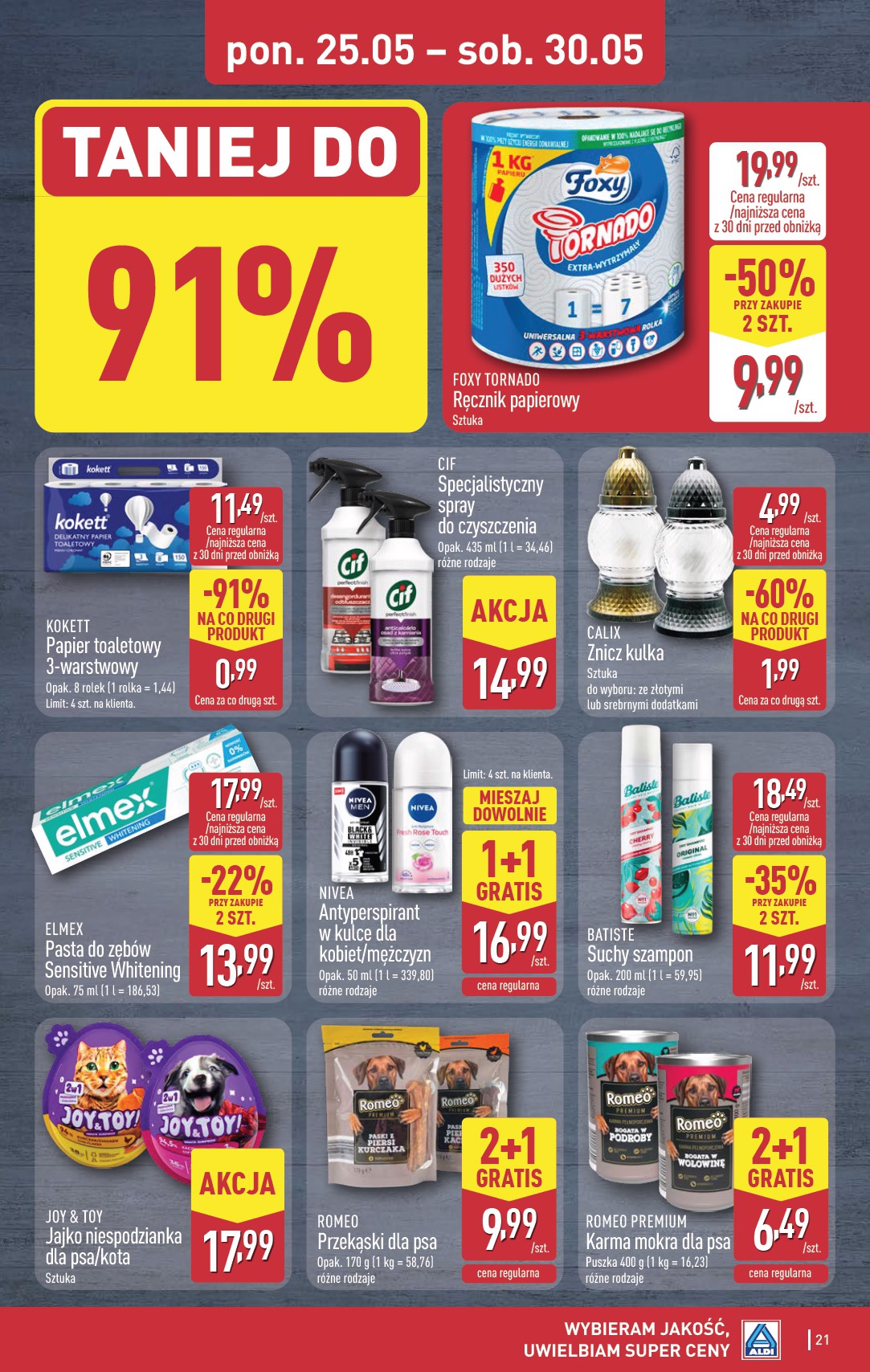 aldi - Nowa gazetka ALDI ważna od 25.05.2026 do 30.05.2026 - page: 21