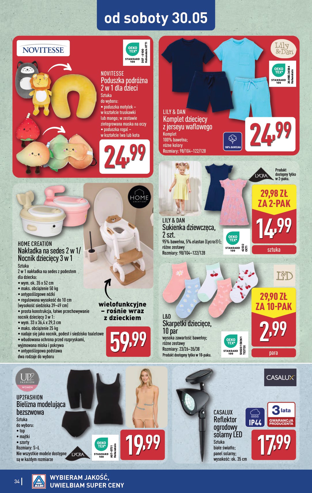 aldi - Nowa gazetka ALDI ważna od 25.05.2026 do 30.05.2026 - page: 34
