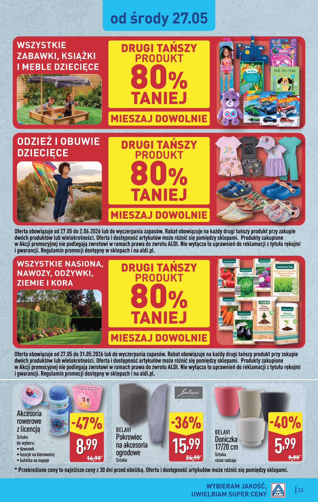 aldi - Nowa gazetka ALDI ważna od 25.05.2026 do 30.05.2026 - page: 23