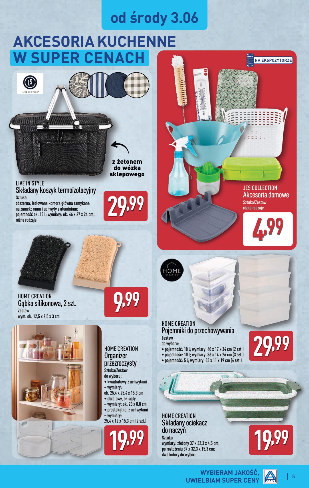 aldi - Nowa gazetka ALDI - Przygotuj się na kolejny tydzień ważna od 03.06.2026 do 06.06.2026 - page: 5