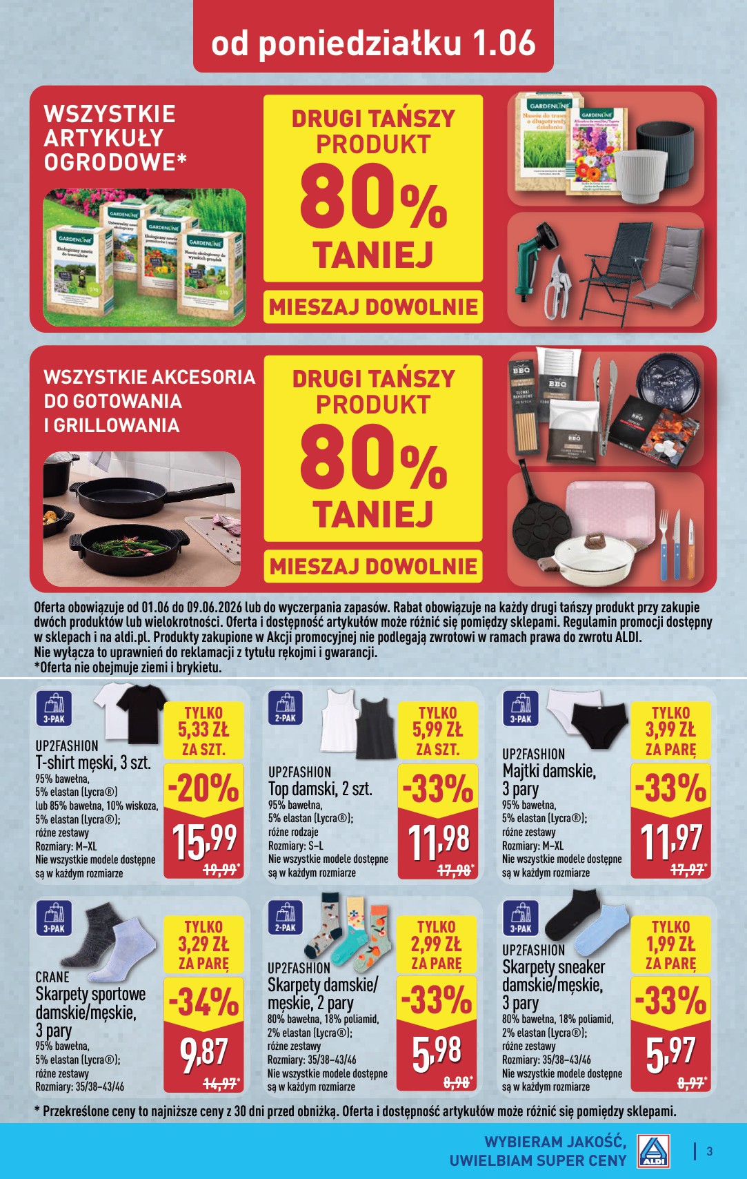 aldi - Nowa gazetka ALDI - Przygotuj się na kolejny tydzień ważna od 03.06.2026 do 06.06.2026 - page: 3