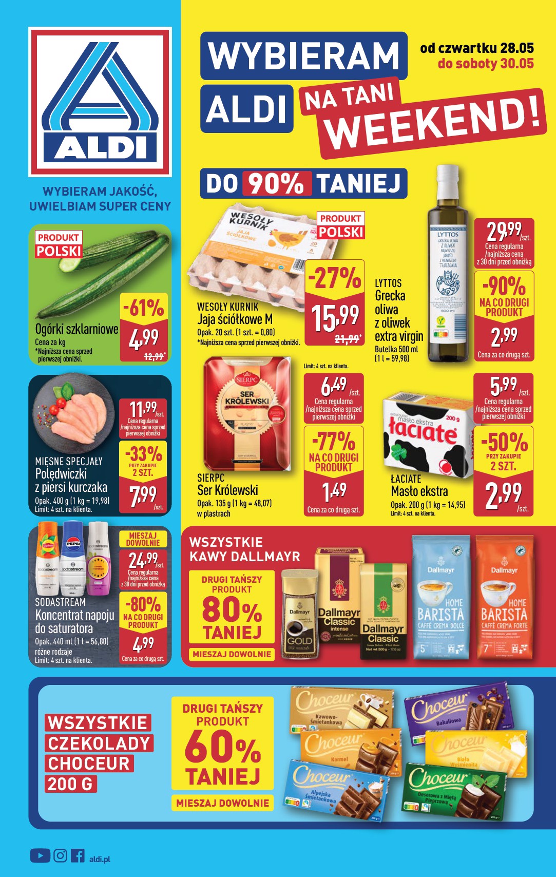 aldi - Nowa gazetka ALDI - Oferta weekendowa ważna od 28.05.2026 do 30.05.2026 - page: 1