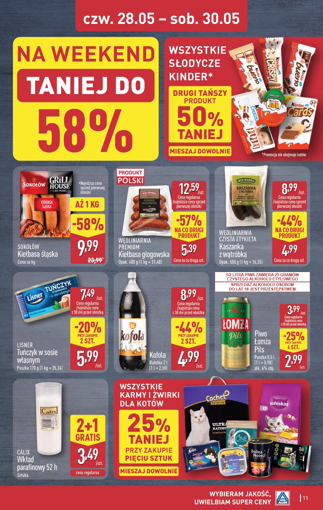 aldi - Nowa gazetka ALDI - Oferta weekendowa ważna od 28.05.2026 do 30.05.2026 - page: 11