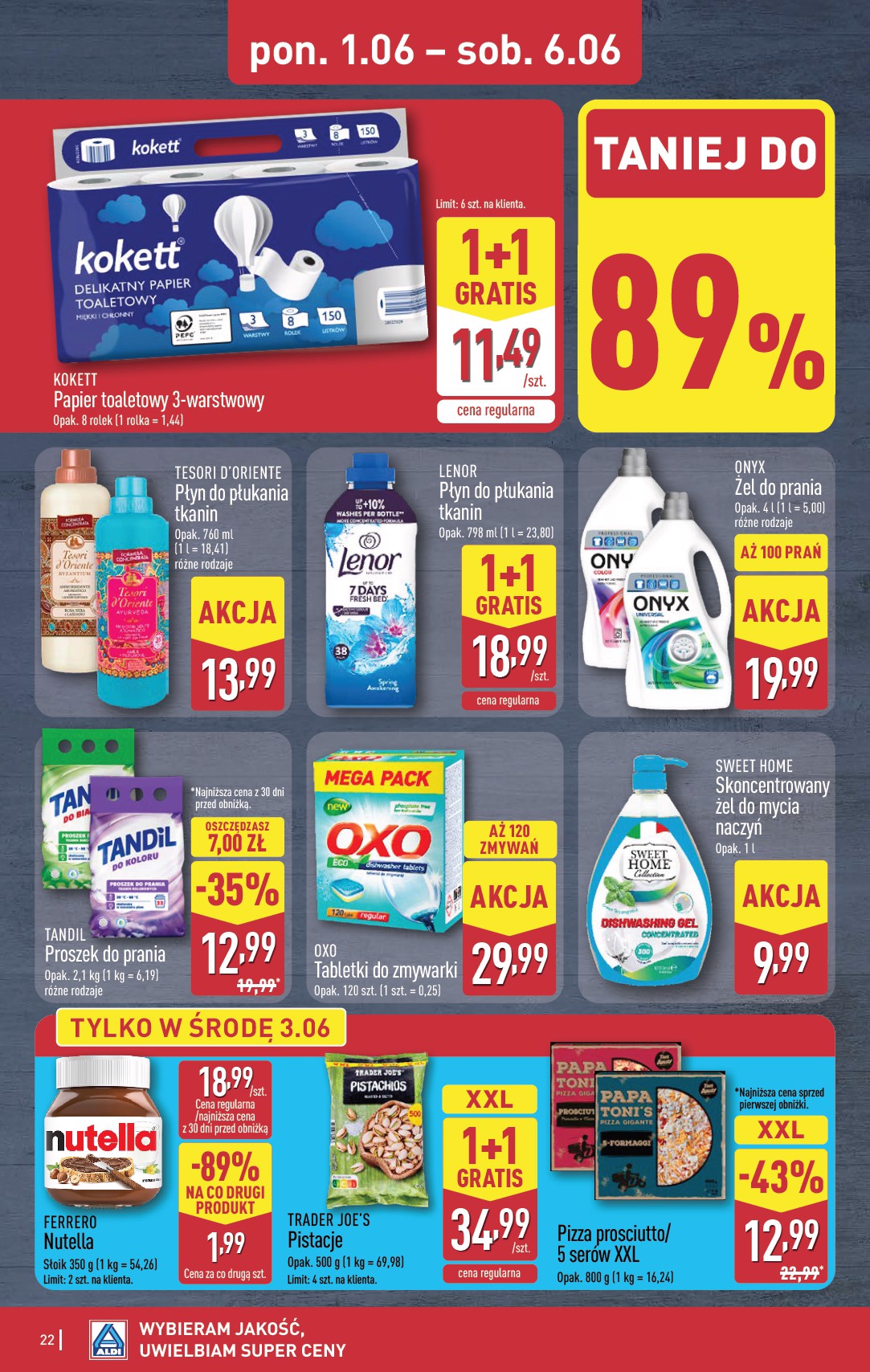 aldi - Aktualna gazetka ALDI ważna od 01.06.2026 do 06.06.2026 - page: 22