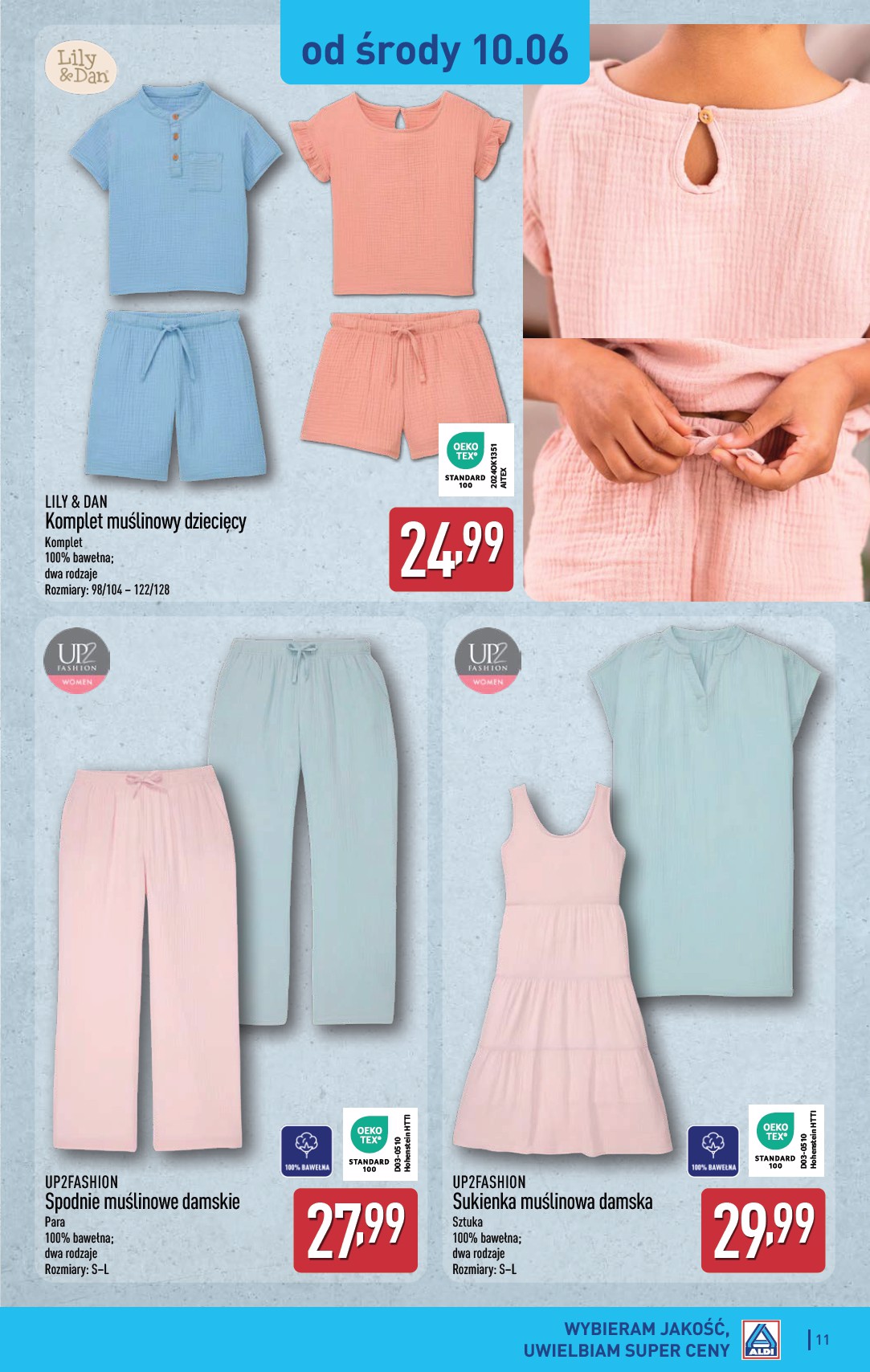 aldi - Nowa gazetka ALDI - Artykuły przemysłowe i tekstylia ważna od 10.06.2026 do 13.06.2026 - page: 11