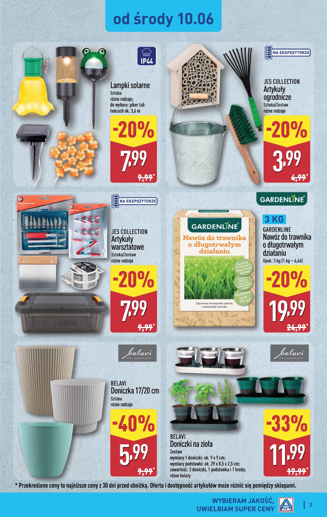aldi - Nowa gazetka ALDI - Artykuły przemysłowe i tekstylia ważna od 10.06.2026 do 13.06.2026 - page: 3
