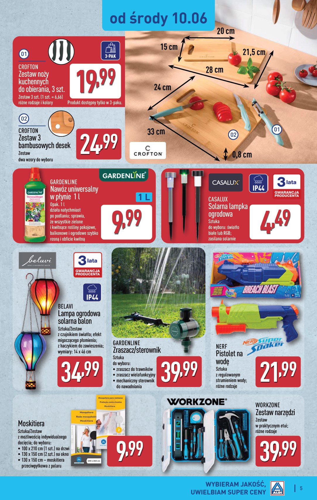 aldi - Nowa gazetka ALDI - Artykuły przemysłowe i tekstylia ważna od 10.06.2026 do 13.06.2026 - page: 5