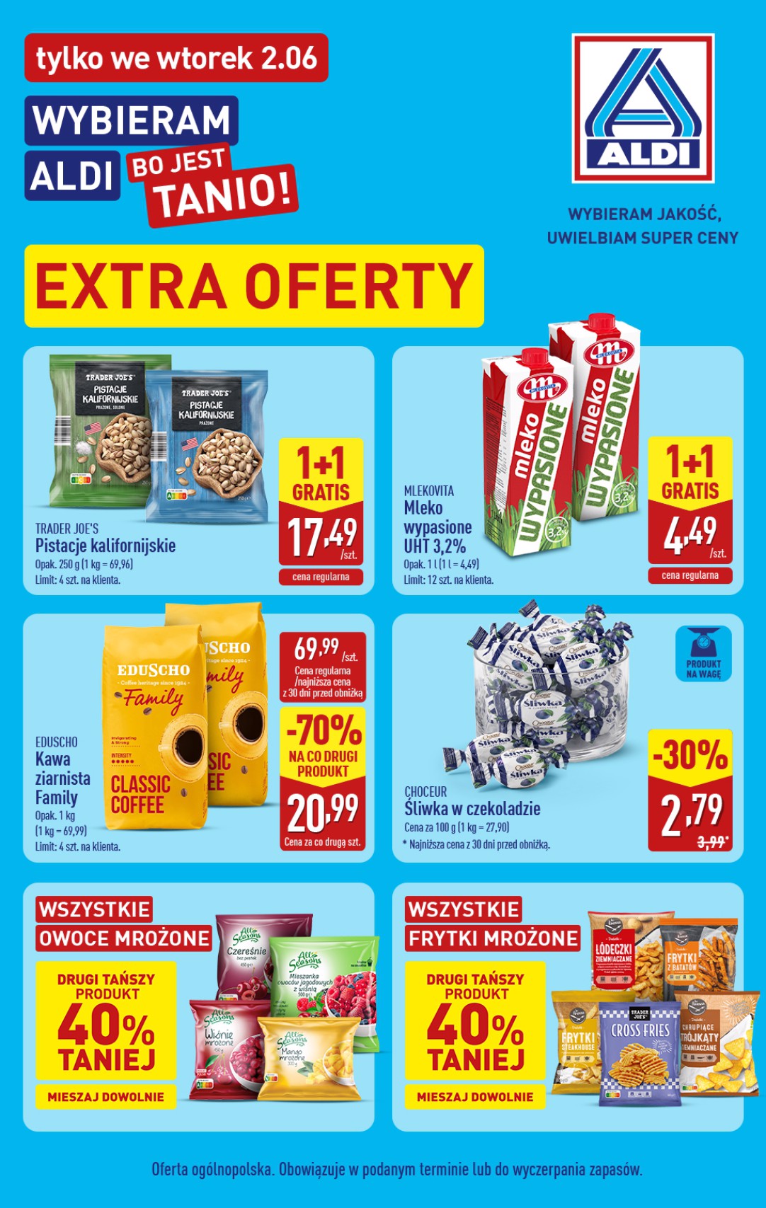 aldi - Aktualna gazetka ALDI - Extra oferty ważna od 02.06.2026 - 02.06.2026