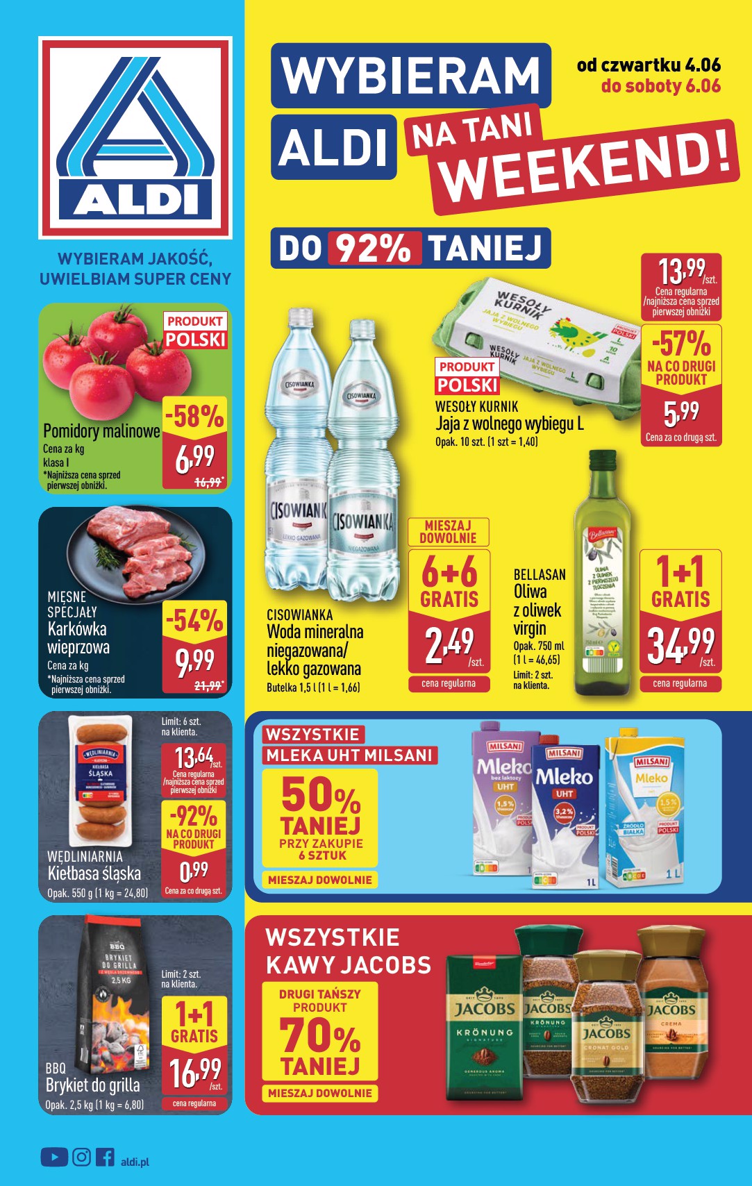 aldi - Aktualna gazetka ALDI - Oferta weekendowa ważna od 04.06.2026 do 06.06.2026