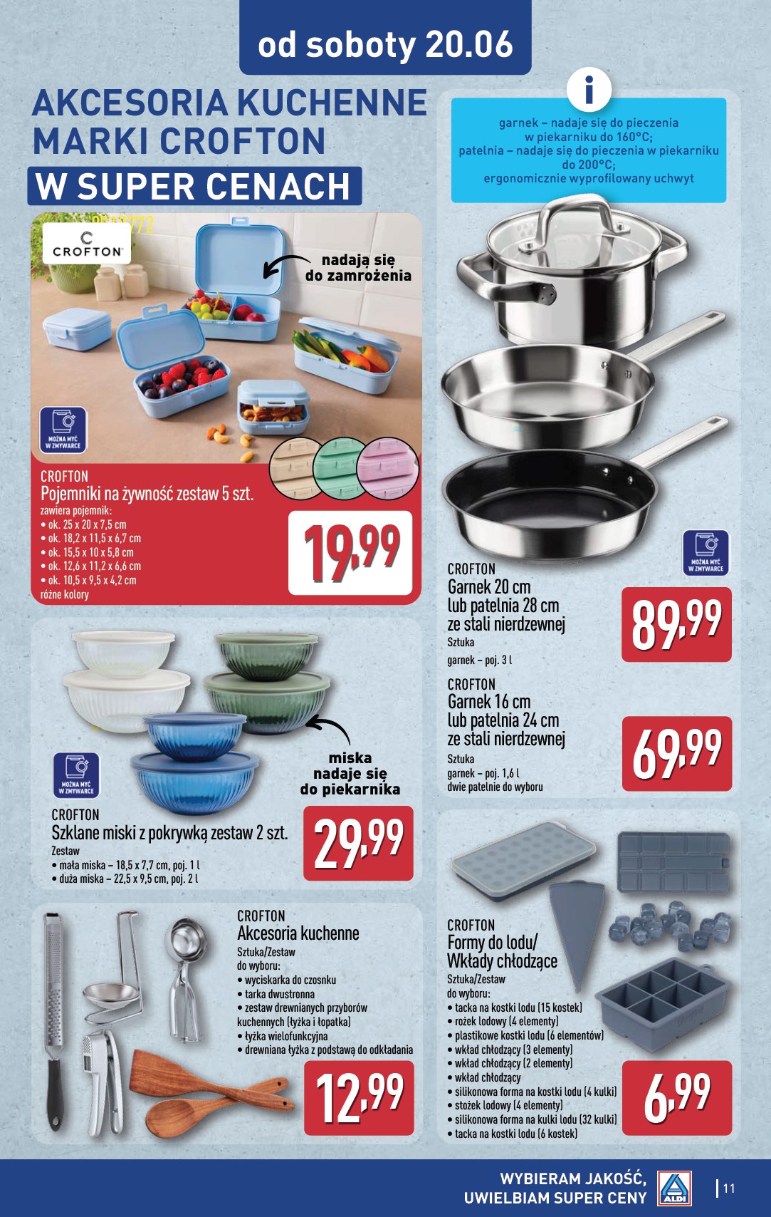 aldi - Nowa gazetka ALDI - Artykuły przemysłowe i tekstylia ważna od 17.06.2026 do 20.06.2026 - page: 11