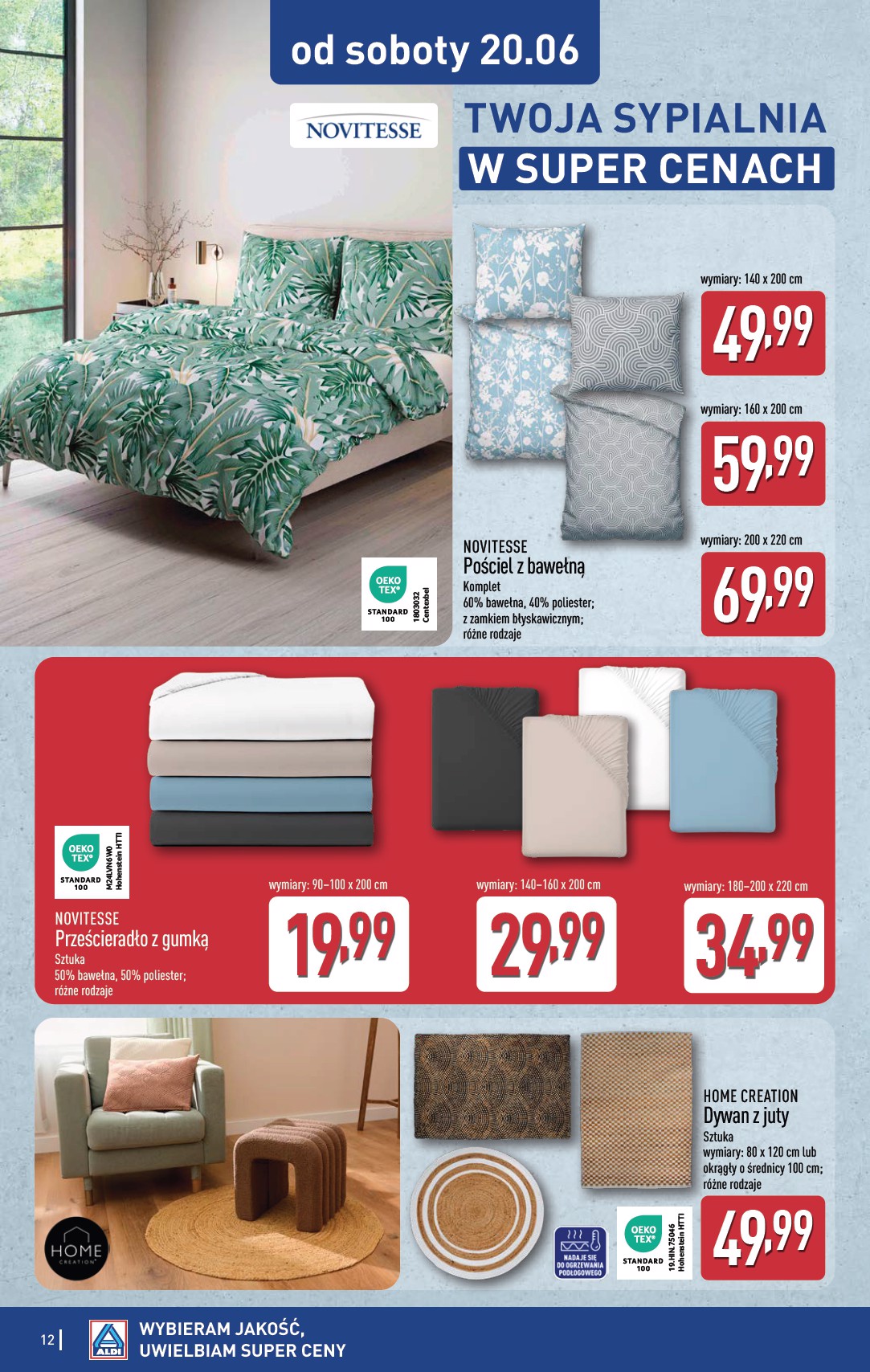 aldi - Nowa gazetka ALDI - Artykuły przemysłowe i tekstylia ważna od 17.06.2026 do 20.06.2026 - page: 12
