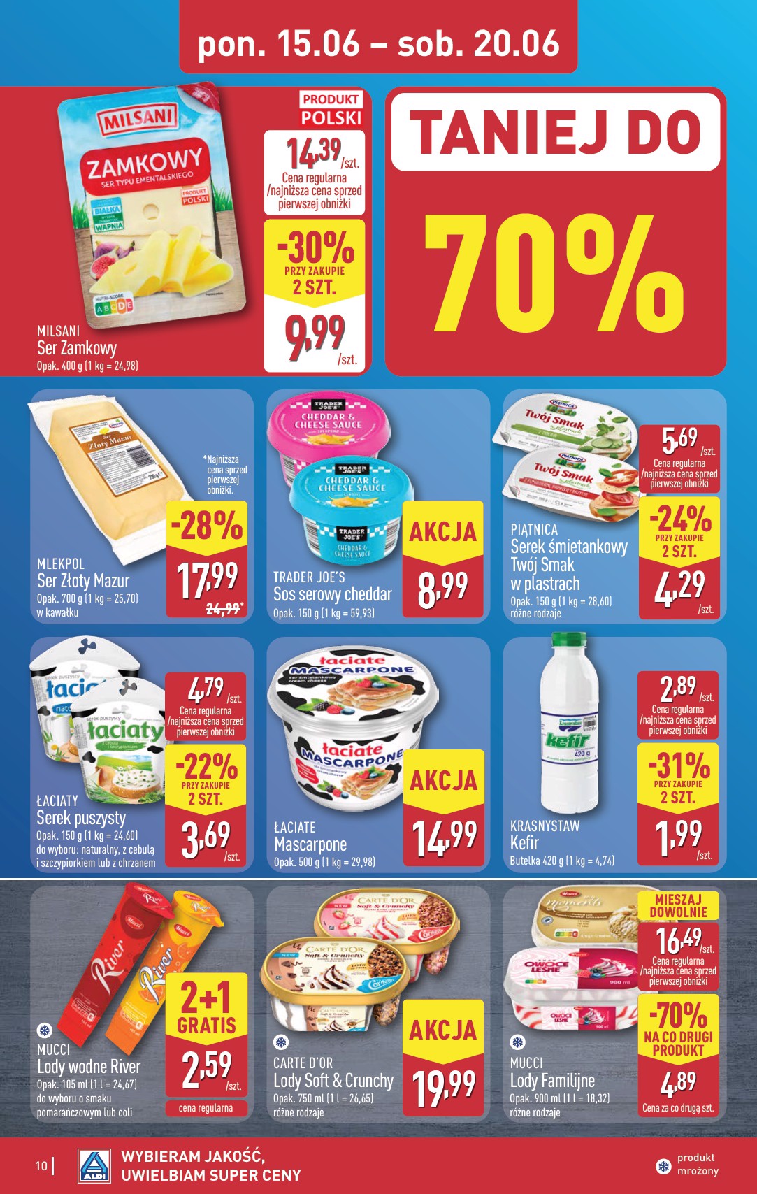 aldi - Nowa gazetka ALDI - Pełna oferta ważna od 15.06.2026 do 20.06.2026 - page: 10