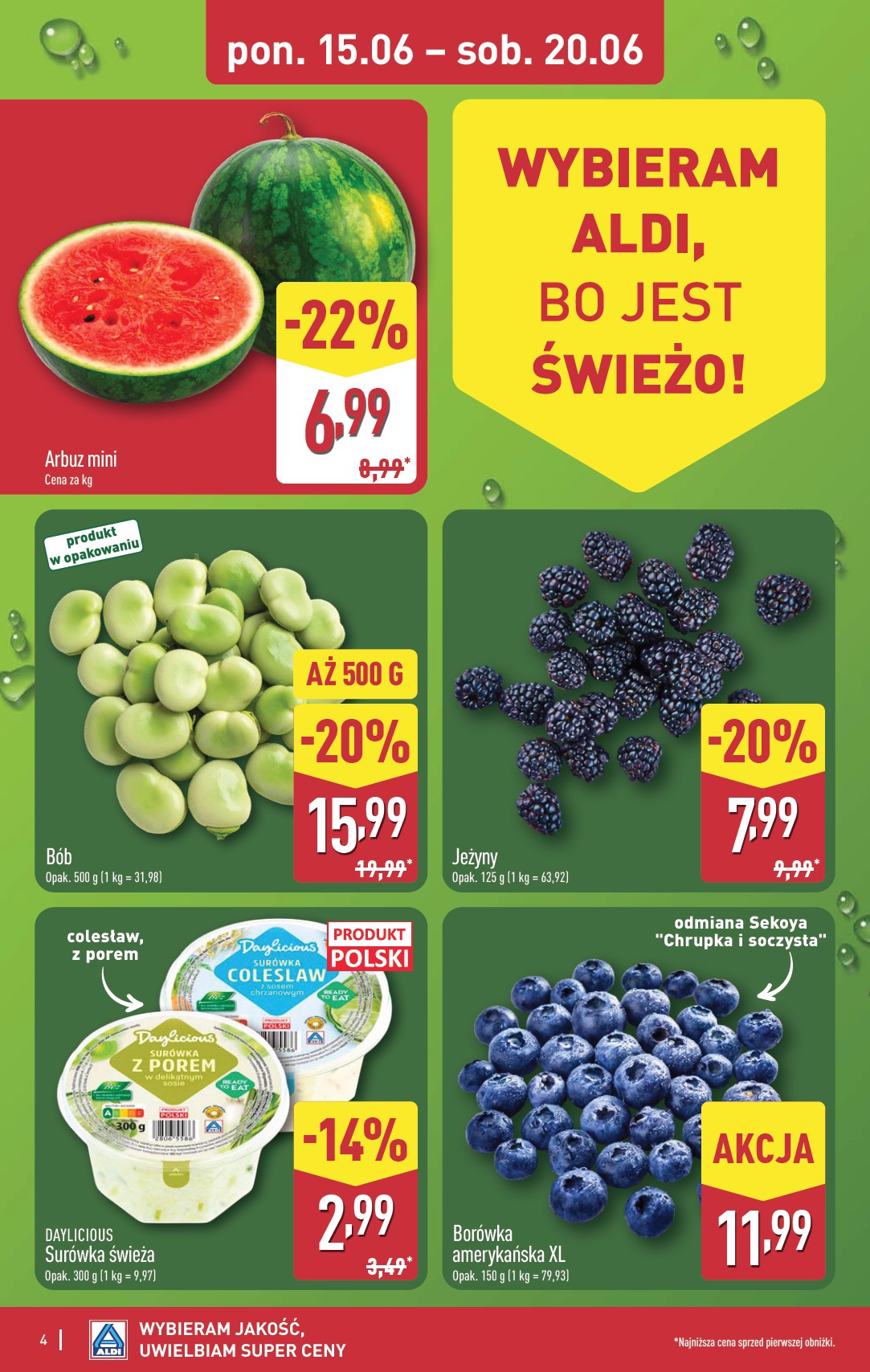aldi - Nowa gazetka ALDI - Pełna oferta ważna od 15.06.2026 do 20.06.2026 - page: 4