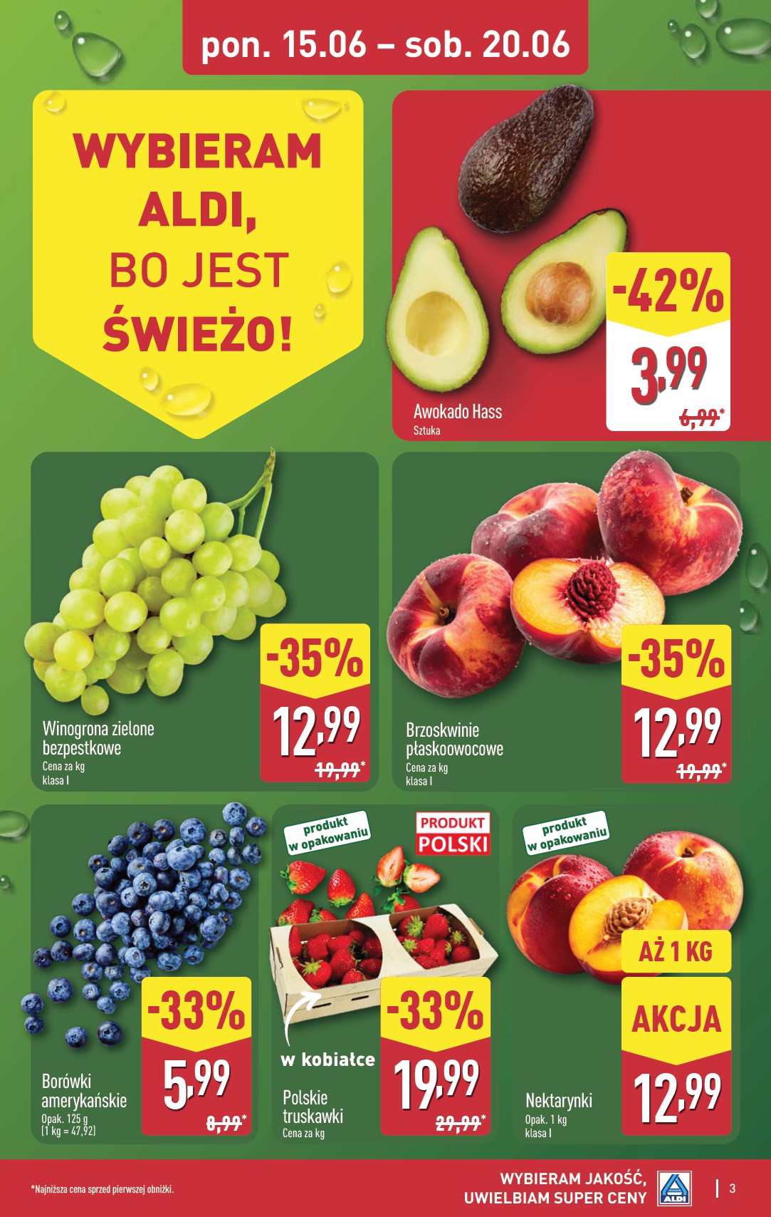 aldi - Nowa gazetka ALDI - Pełna oferta ważna od 15.06.2026 do 20.06.2026 - page: 3