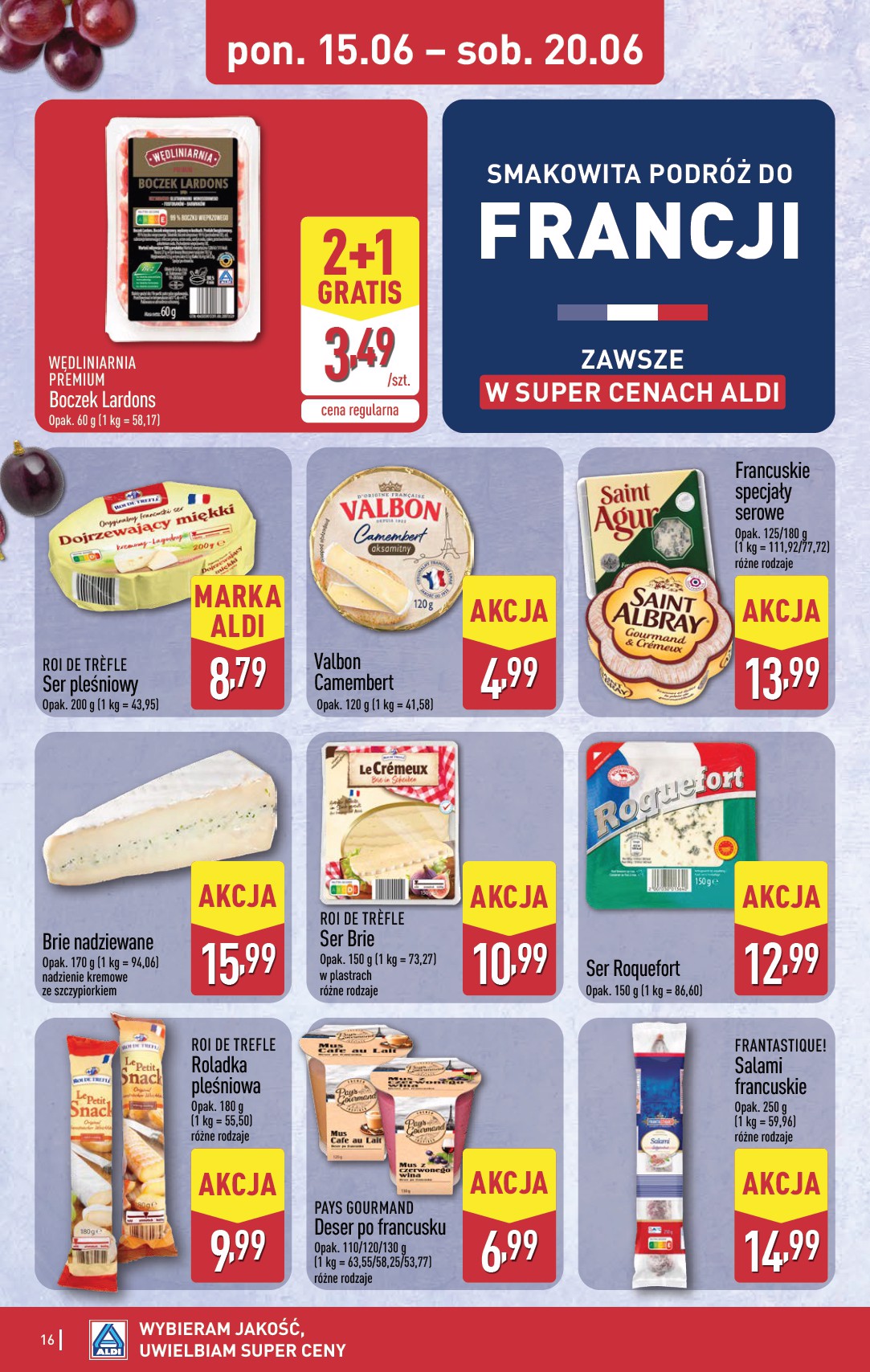 aldi - Nowa gazetka ALDI - Pełna oferta ważna od 15.06.2026 do 20.06.2026 - page: 16