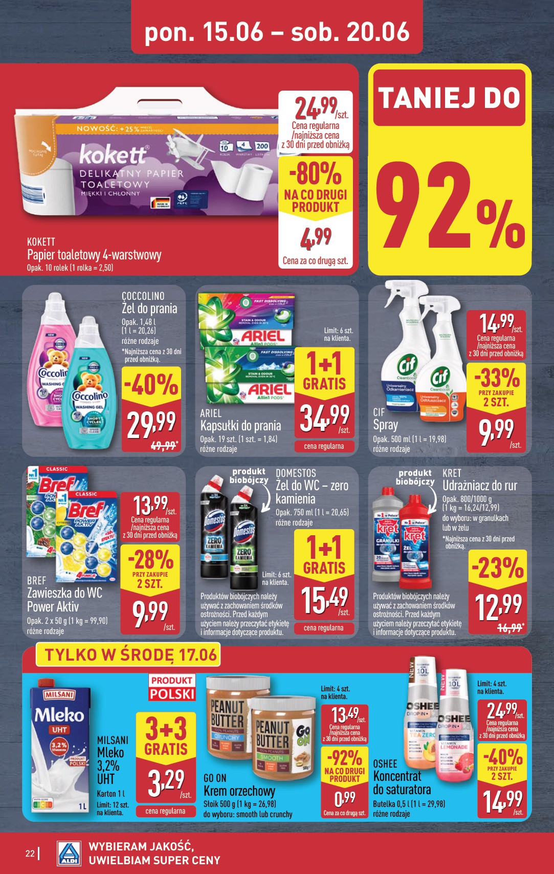 aldi - Nowa gazetka ALDI - Pełna oferta ważna od 15.06.2026 do 20.06.2026 - page: 22