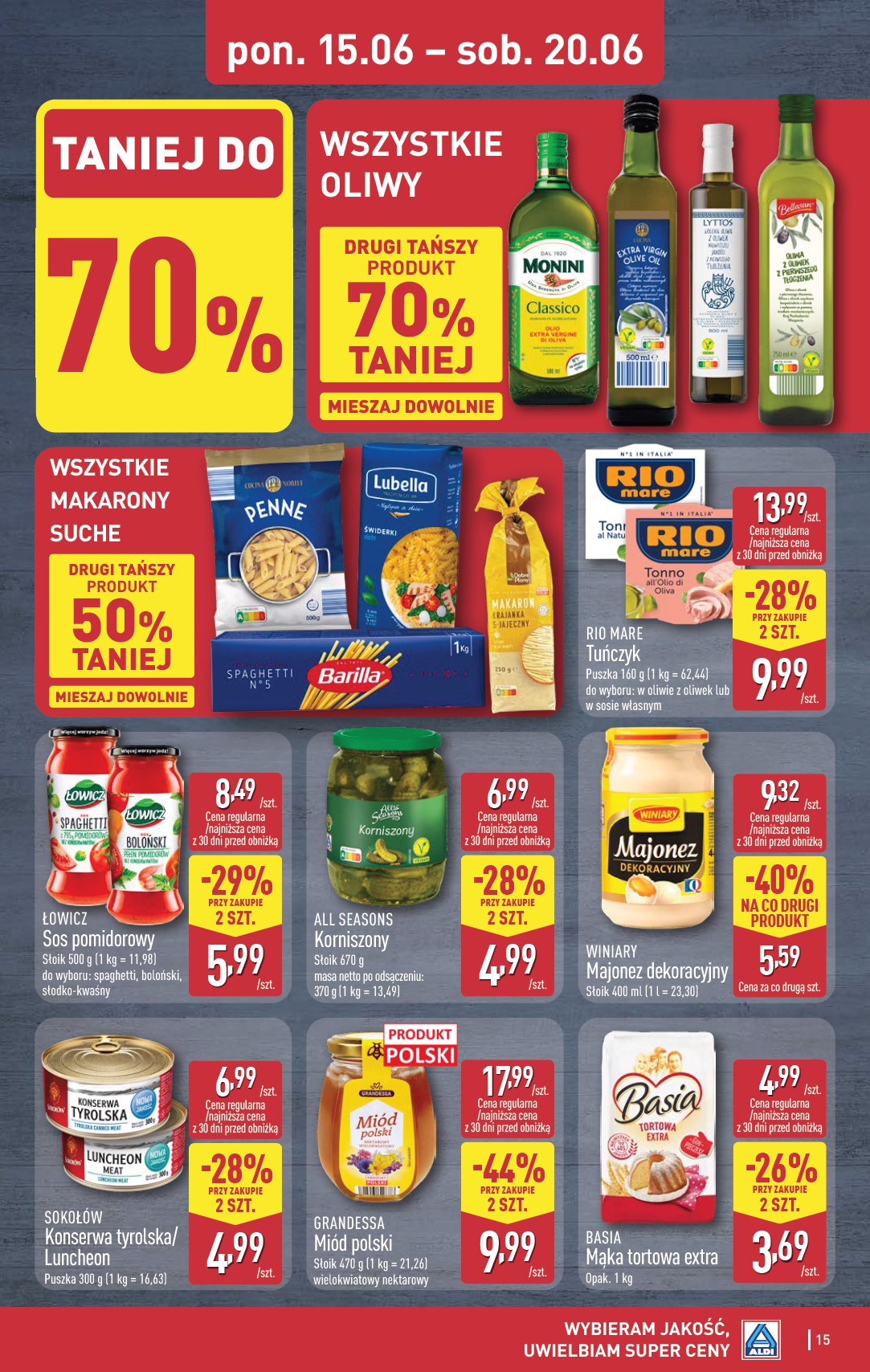 aldi - Nowa gazetka ALDI - Pełna oferta ważna od 15.06.2026 do 20.06.2026 - page: 15