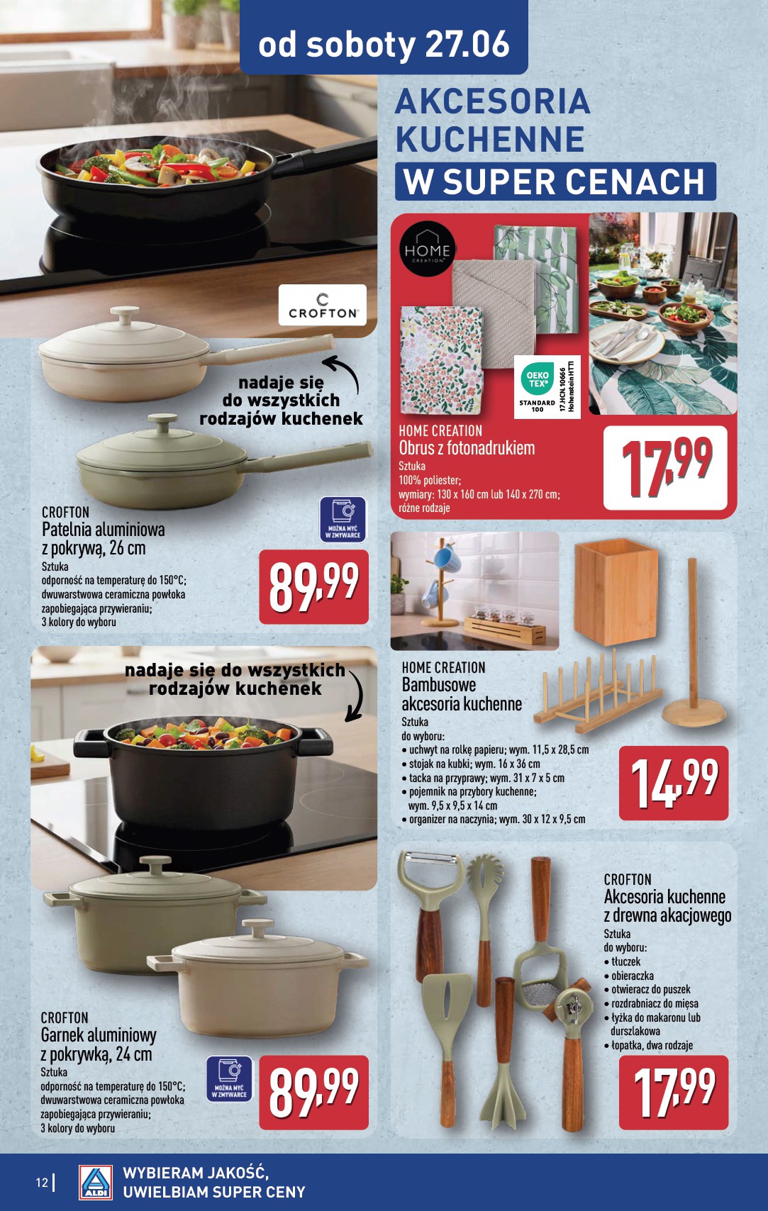 aldi - Nowa gazetka ALDI - Przygotuj się na kolejny tydzień ważna od 24.06.2026 do 30.06.2026 - page: 12