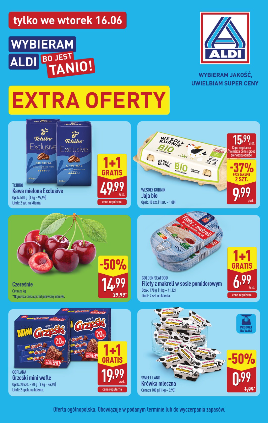 aldi - Aktualna gazetka ALDI - Extra oferta ważna od 16.06.2026 do 30.06.2026 - page: 1