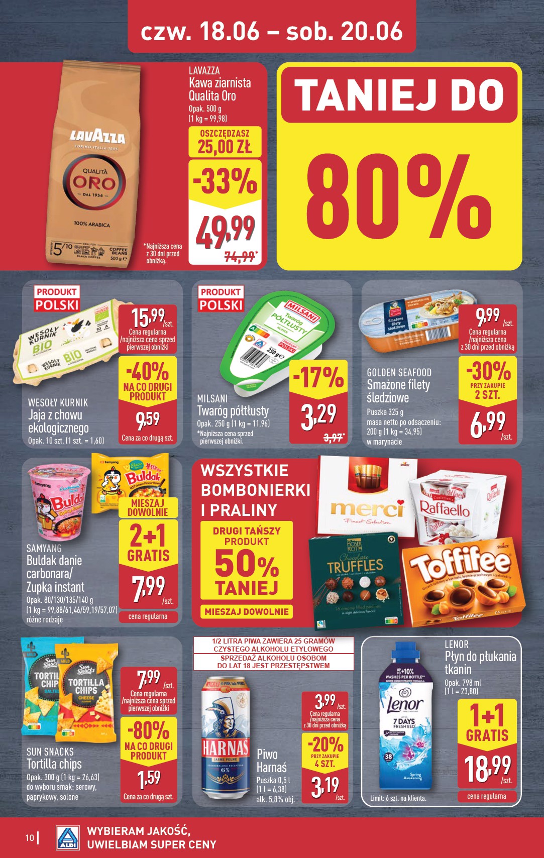aldi - Aktualna gazetka ALDI - Oferta weekendowa ważna od 18.06.2026 do 20.06.2026 - page: 10