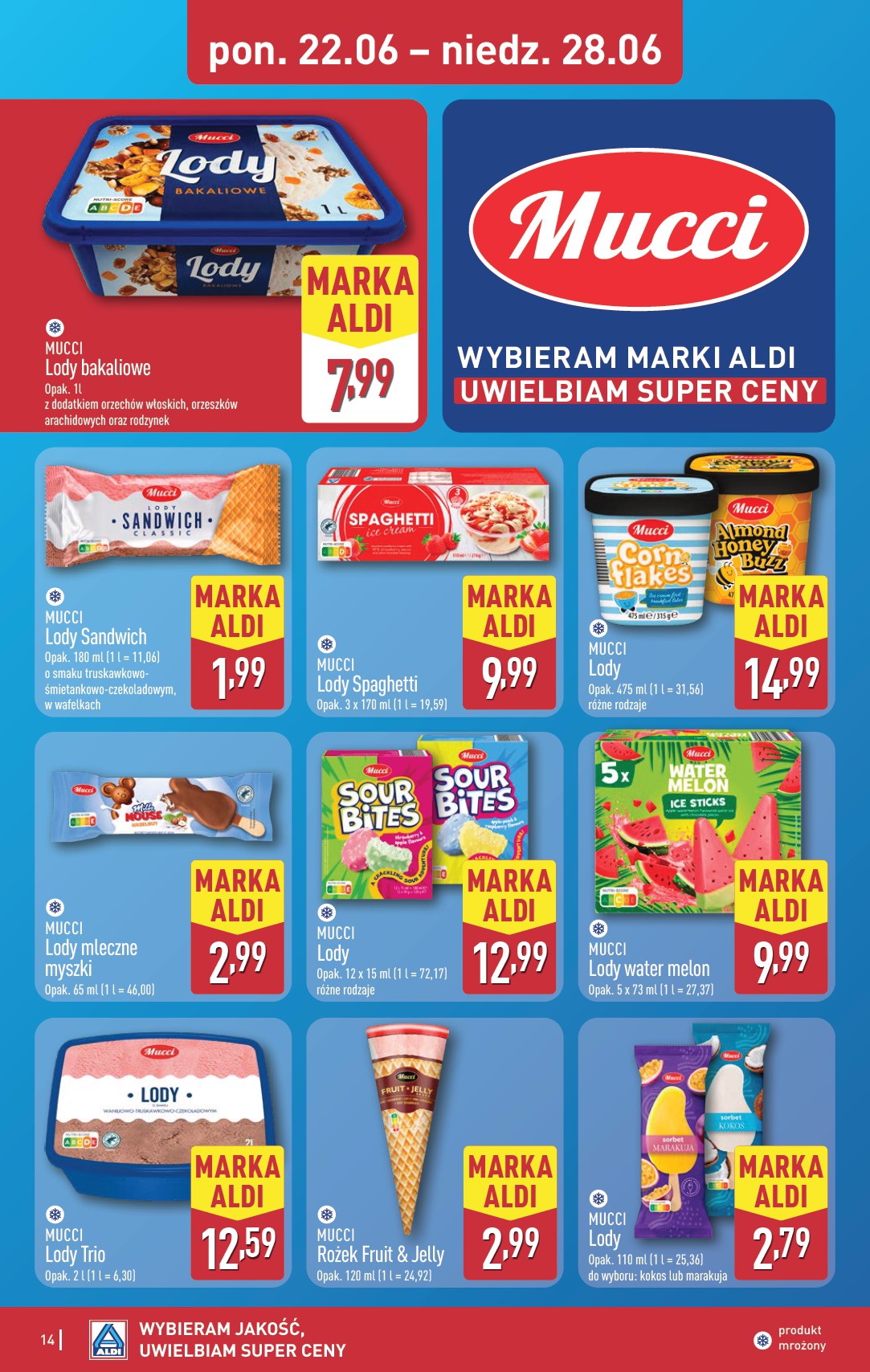 aldi - Nowa gazetka ALDI - Pełna oferta ważna od 22.06.2026 do 28.06.2026 - page: 14