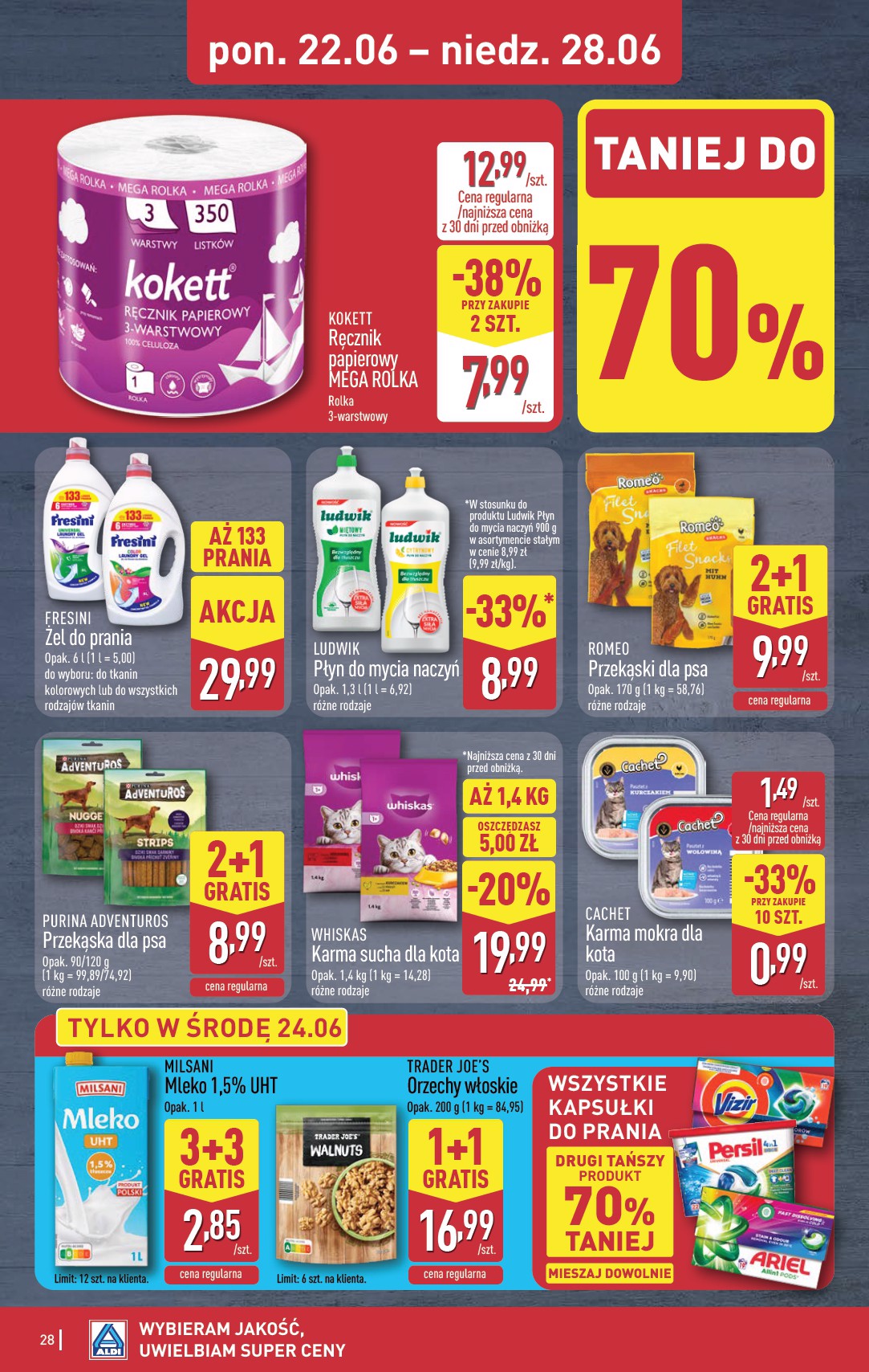 aldi - Nowa gazetka ALDI - Pełna oferta ważna od 22.06.2026 do 28.06.2026 - page: 28