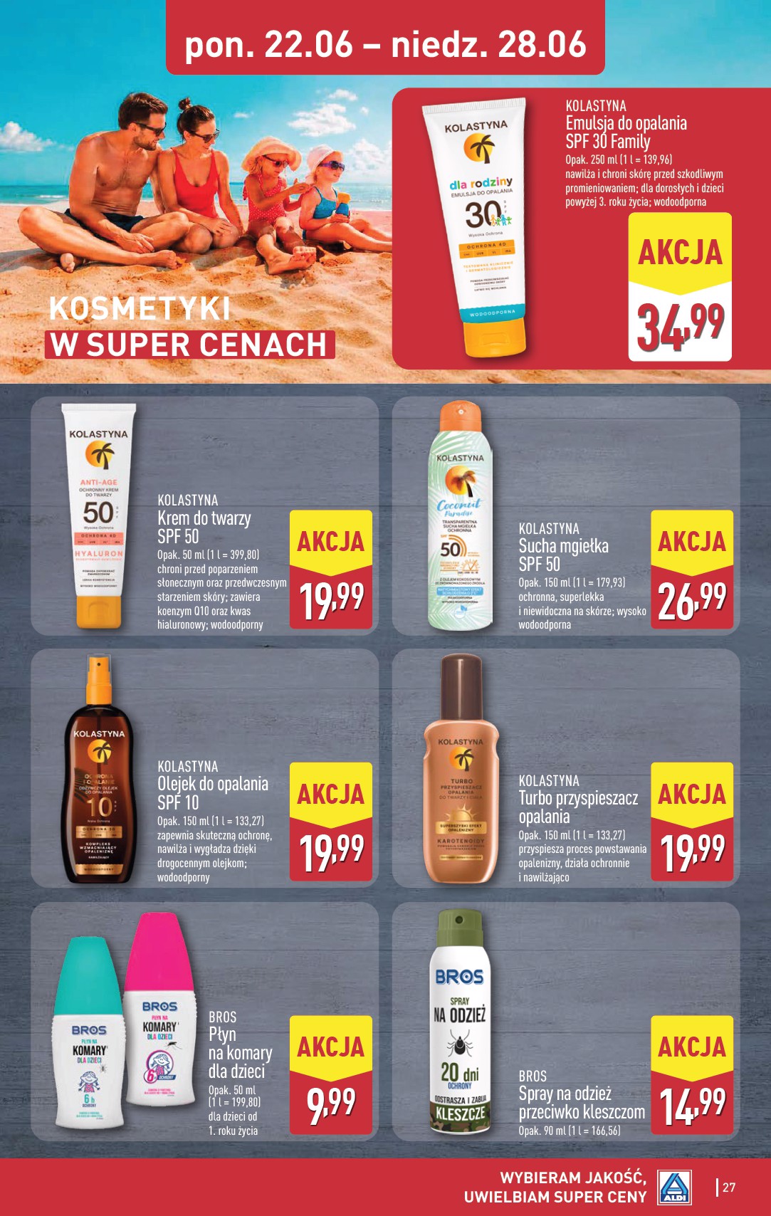 aldi - Nowa gazetka ALDI - Pełna oferta ważna od 22.06.2026 do 28.06.2026 - page: 27