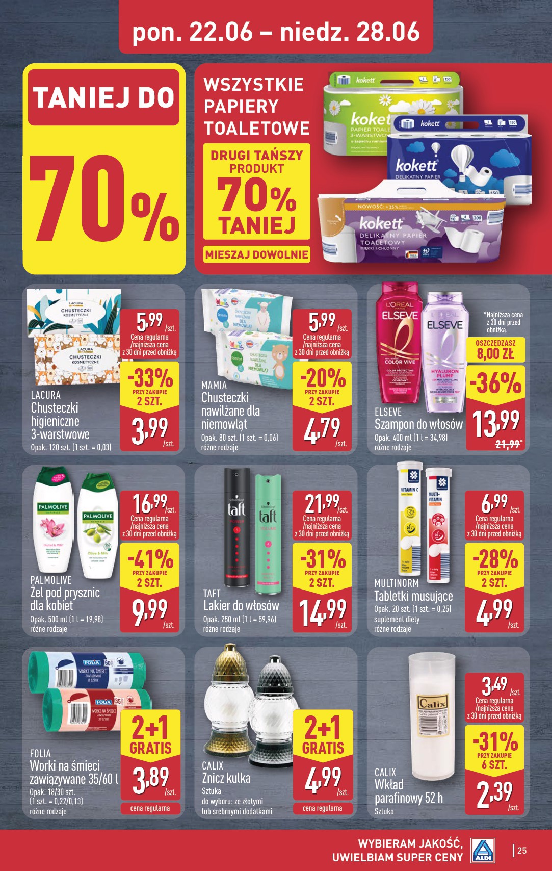 aldi - Nowa gazetka ALDI - Pełna oferta ważna od 22.06.2026 do 28.06.2026 - page: 25