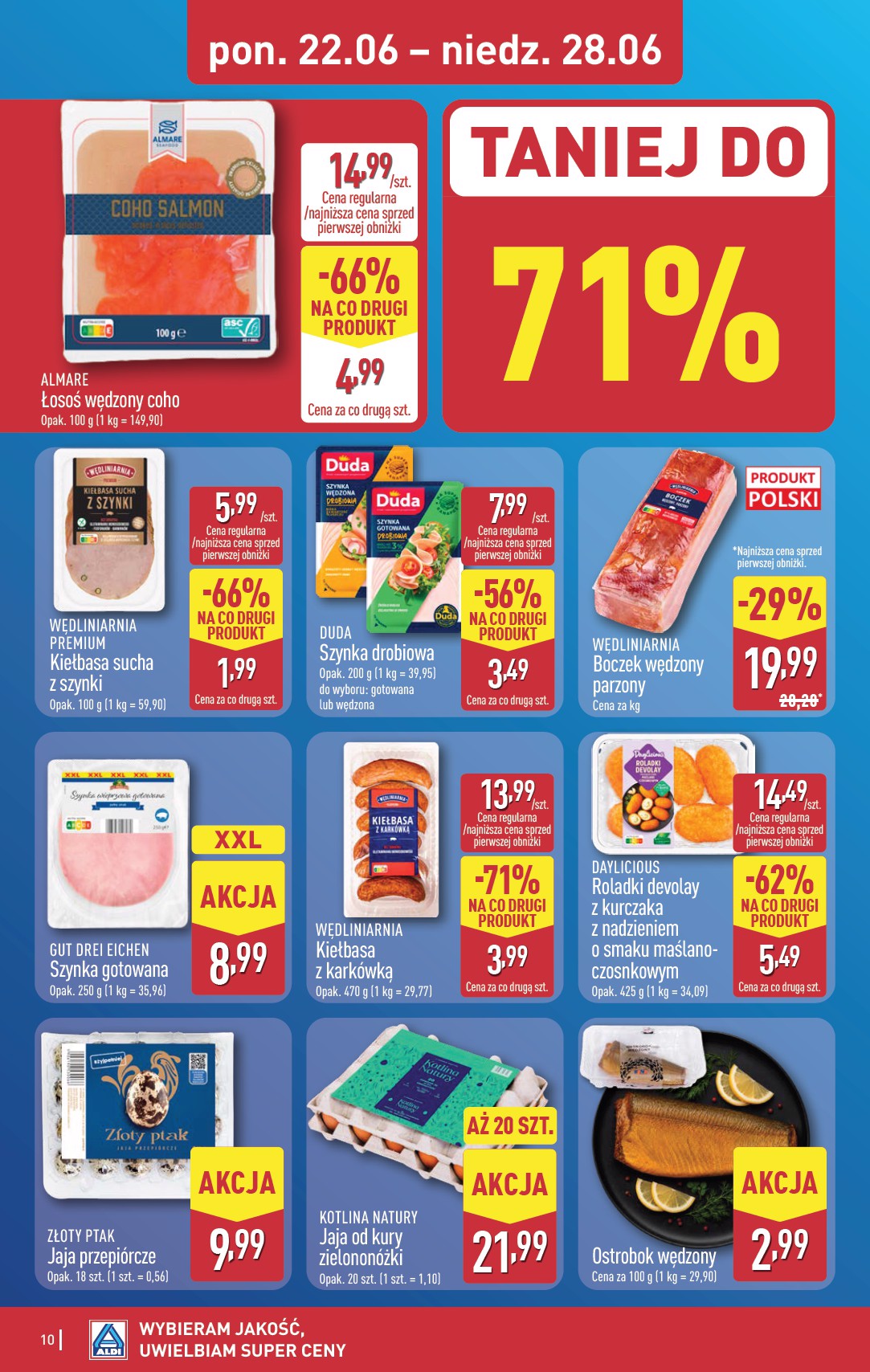 aldi - Nowa gazetka ALDI - Pełna oferta ważna od 22.06.2026 do 28.06.2026 - page: 10