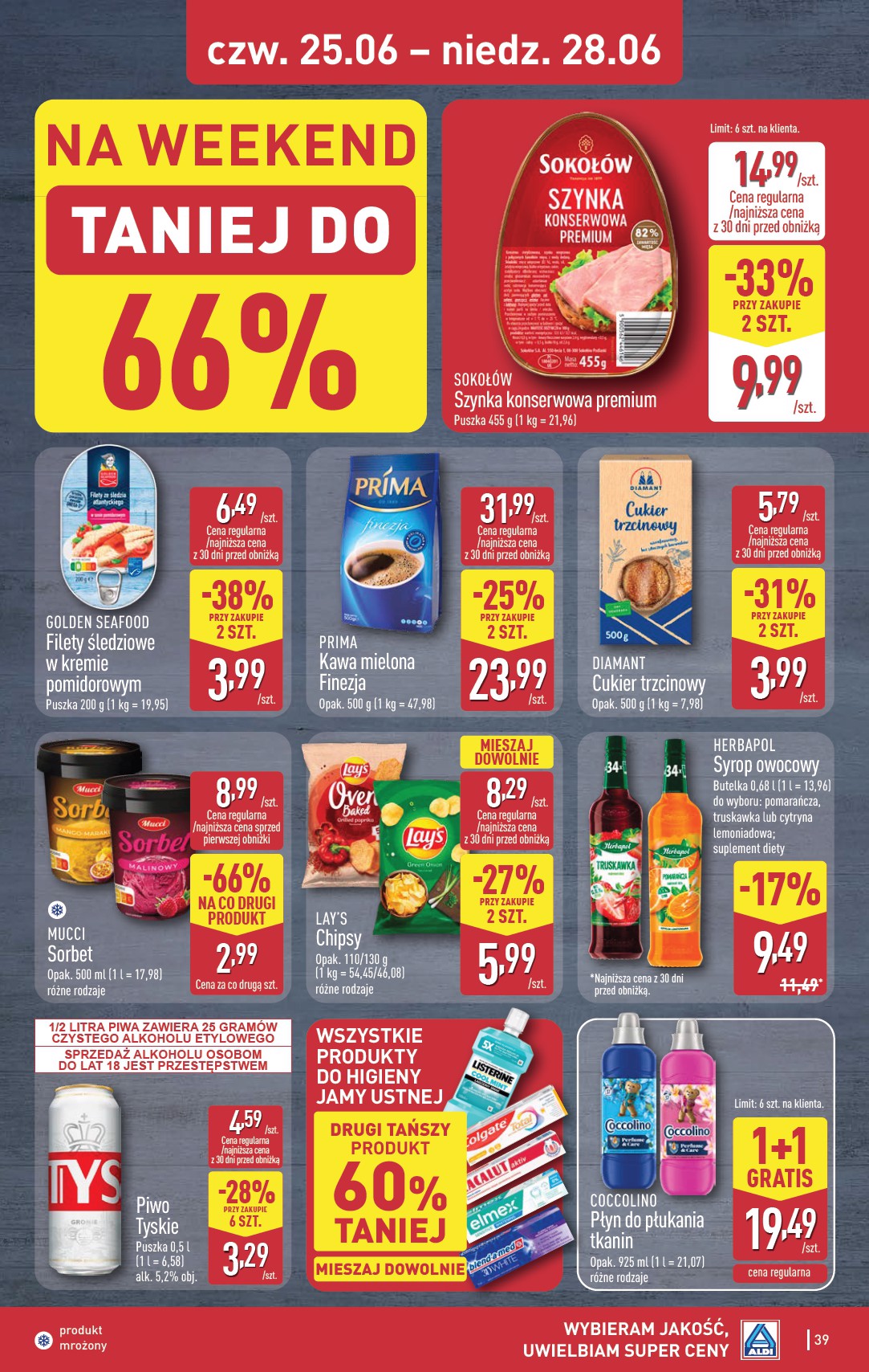 aldi - Nowa gazetka ALDI - Pełna oferta ważna od 22.06.2026 do 28.06.2026 - page: 39