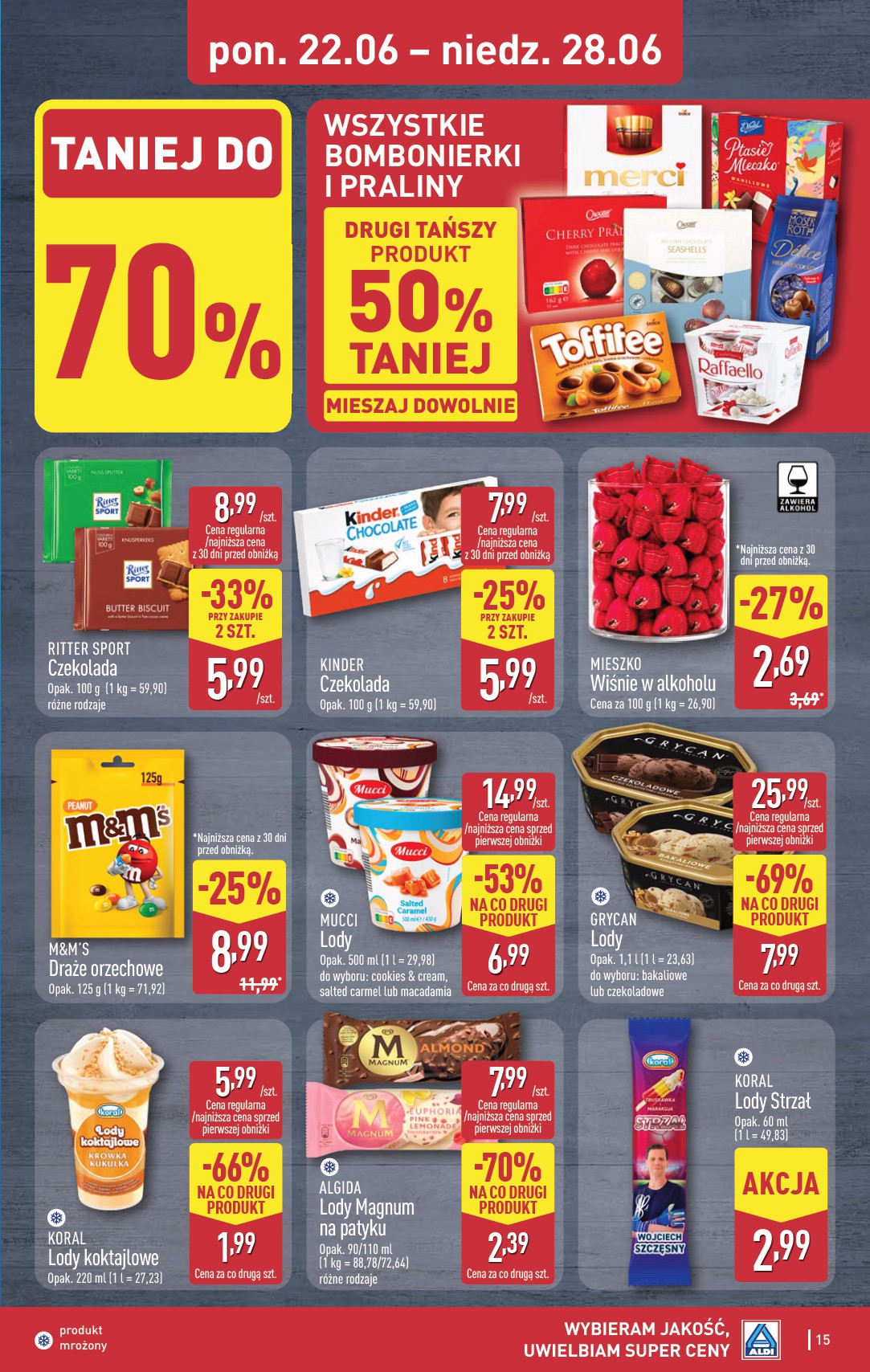 aldi - Nowa gazetka ALDI - Pełna oferta ważna od 22.06.2026 do 28.06.2026 - page: 15