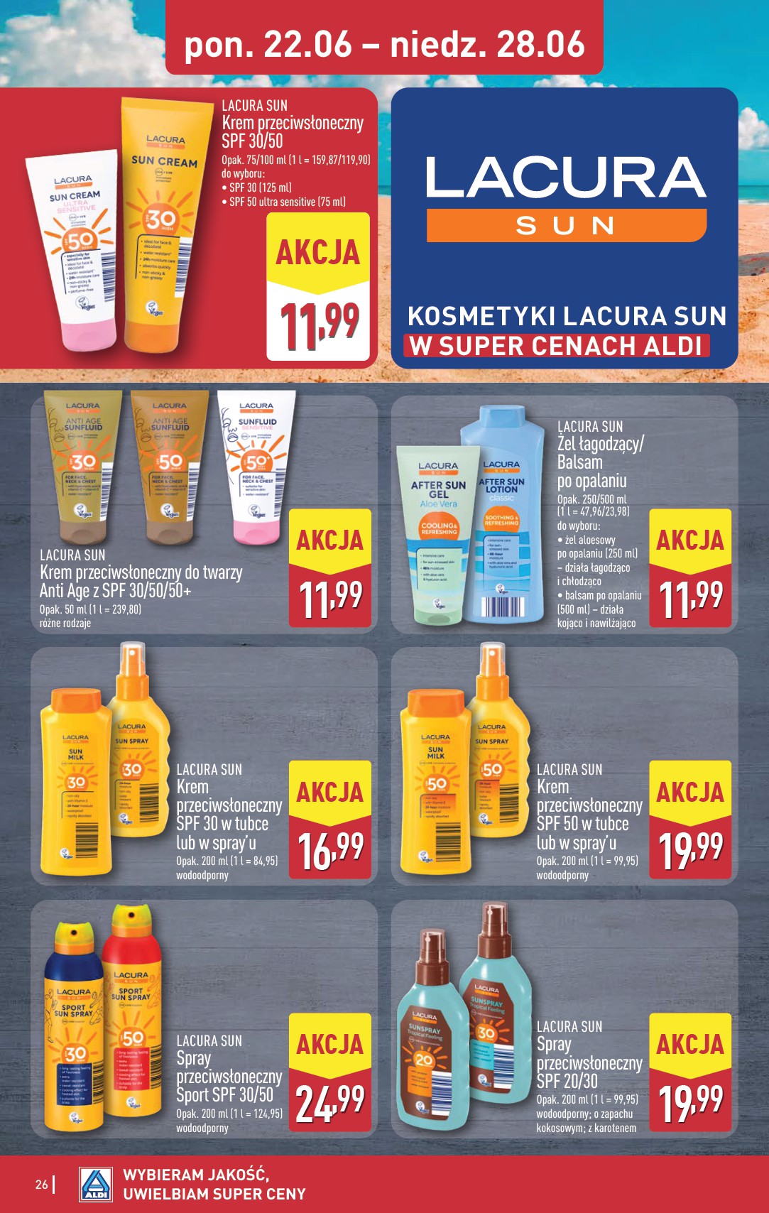 aldi - Nowa gazetka ALDI - Pełna oferta ważna od 22.06.2026 do 28.06.2026 - page: 26