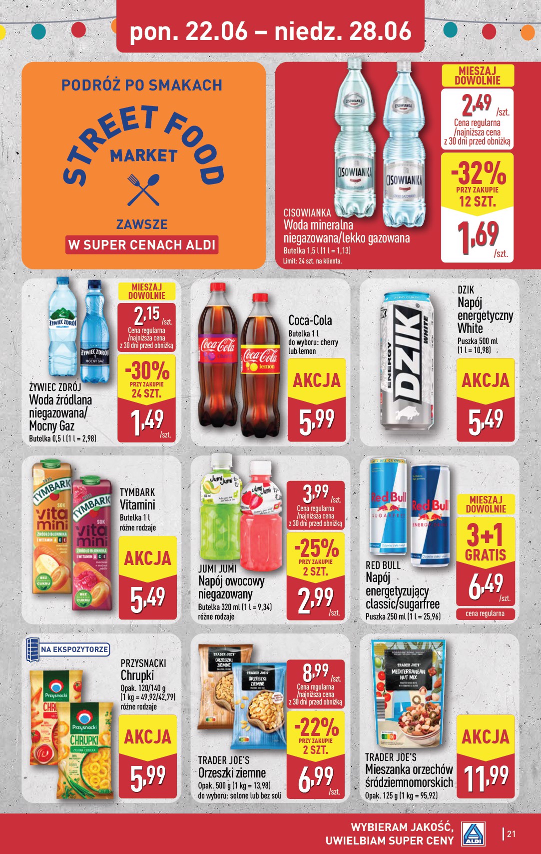 aldi - Nowa gazetka ALDI - Pełna oferta ważna od 22.06.2026 do 28.06.2026 - page: 21