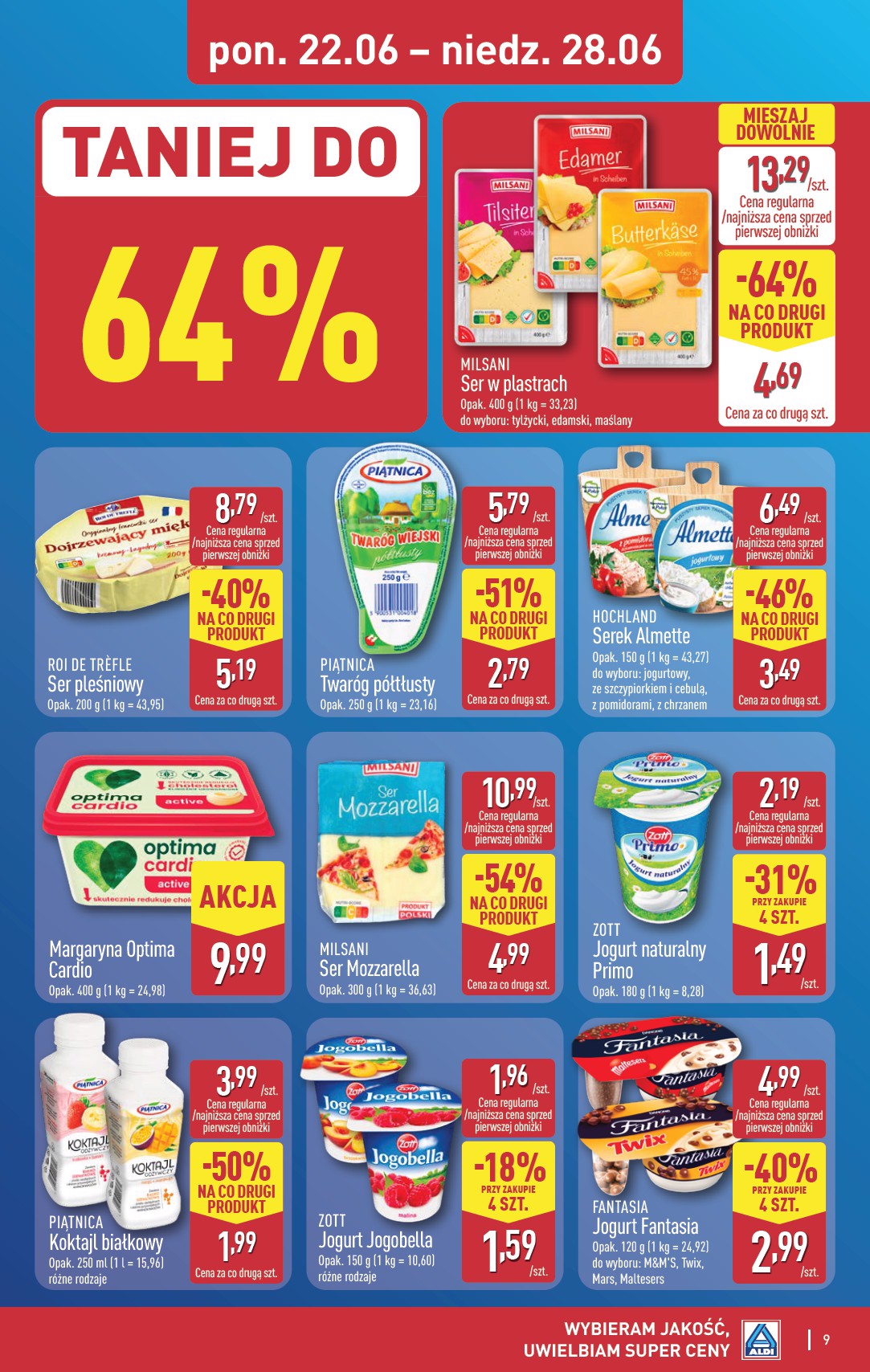 aldi - Nowa gazetka ALDI - Pełna oferta ważna od 22.06.2026 do 28.06.2026 - page: 9