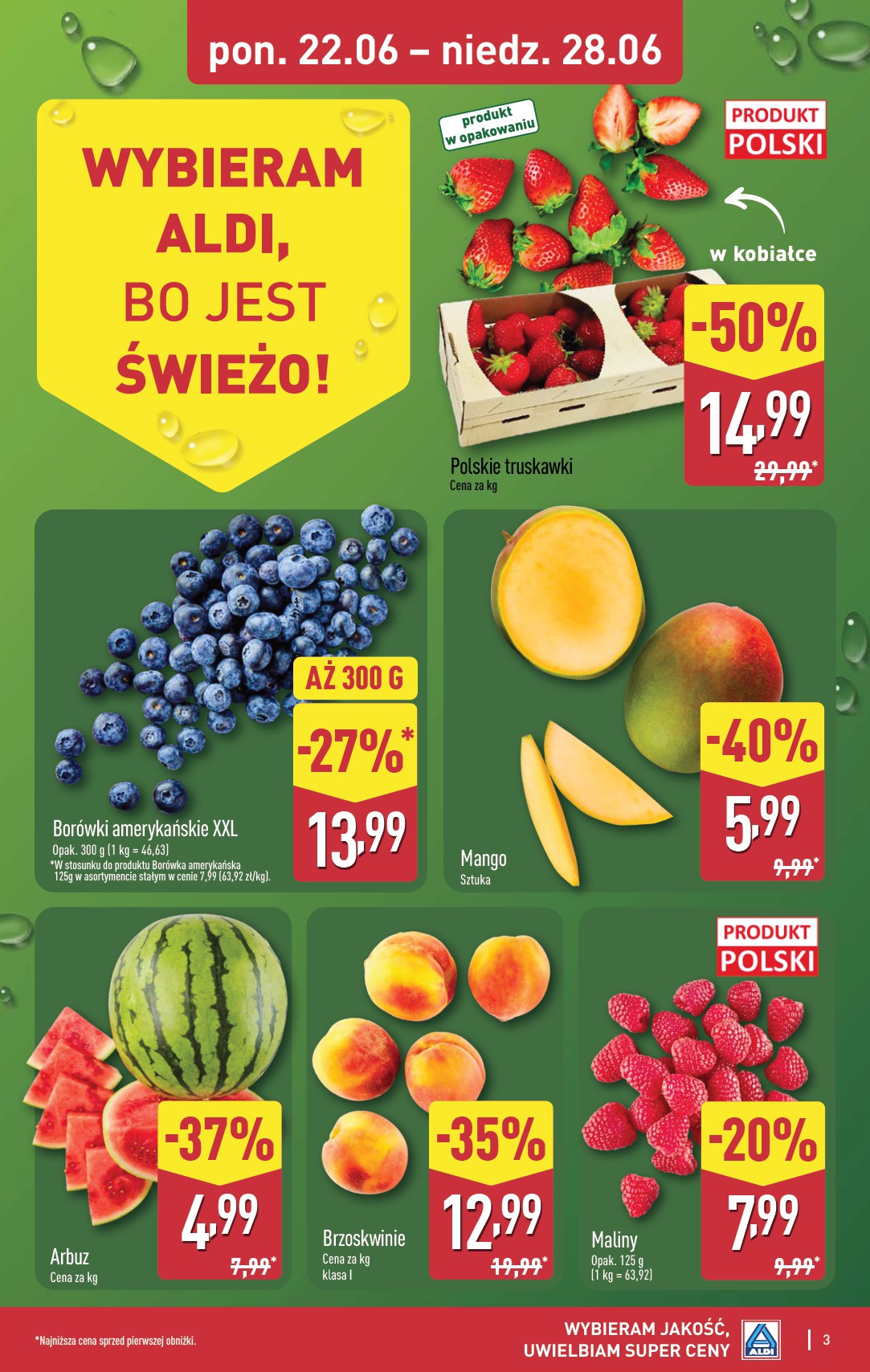 aldi - Nowa gazetka ALDI - Pełna oferta ważna od 22.06.2026 do 28.06.2026 - page: 3