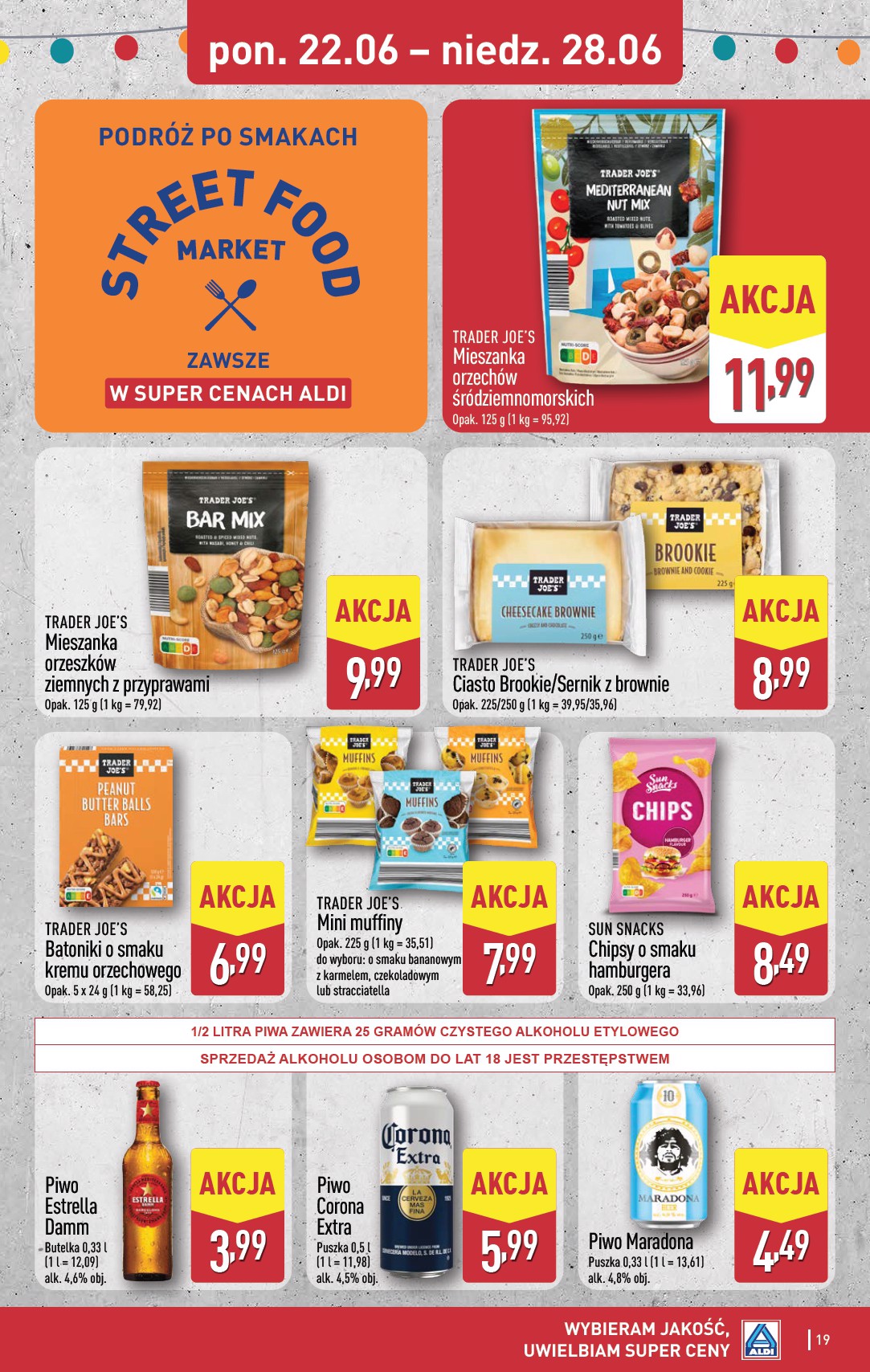 aldi - Nowa gazetka ALDI - Pełna oferta ważna od 22.06.2026 do 28.06.2026 - page: 19