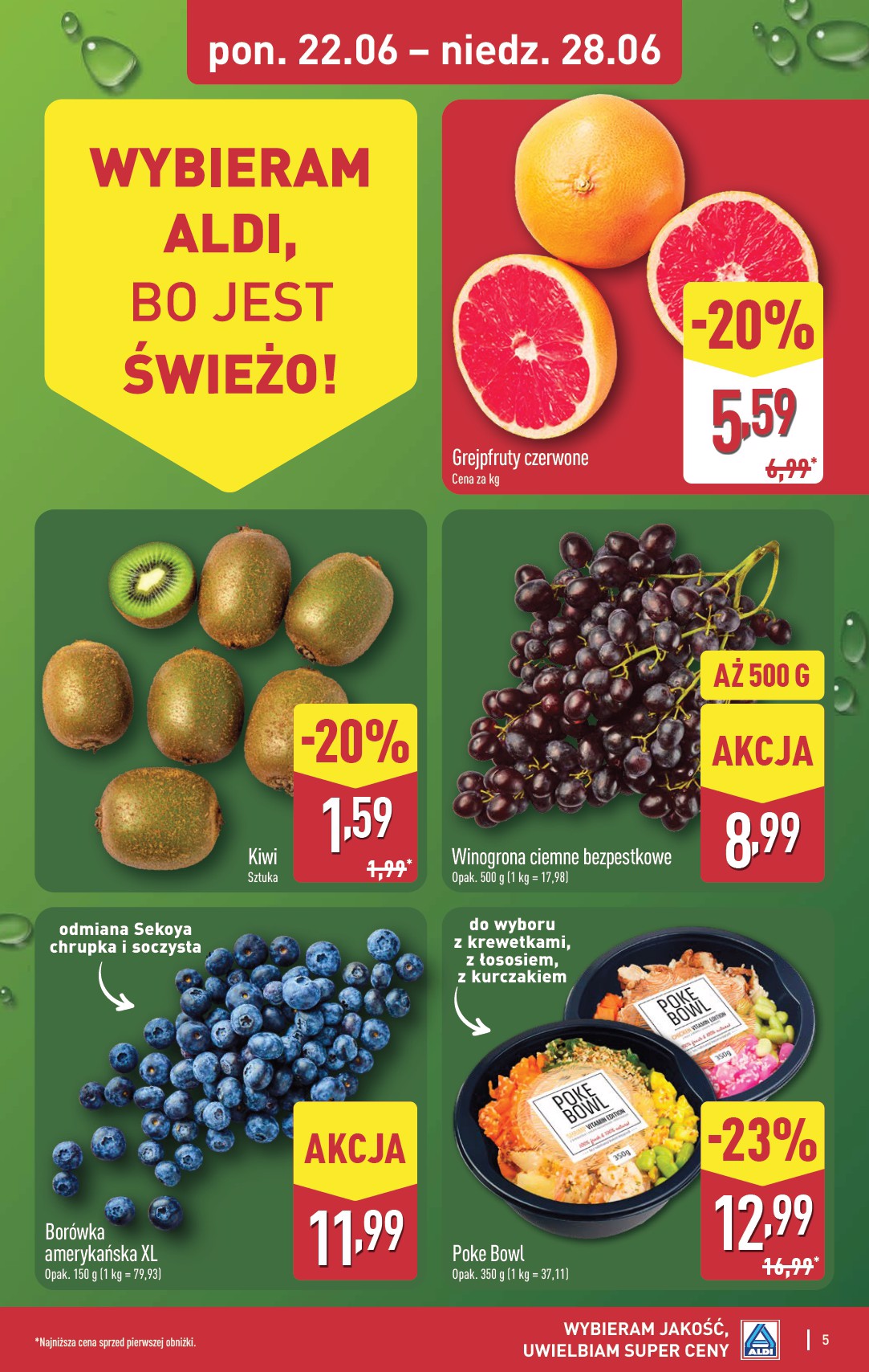 aldi - Nowa gazetka ALDI - Pełna oferta ważna od 22.06.2026 do 28.06.2026 - page: 5