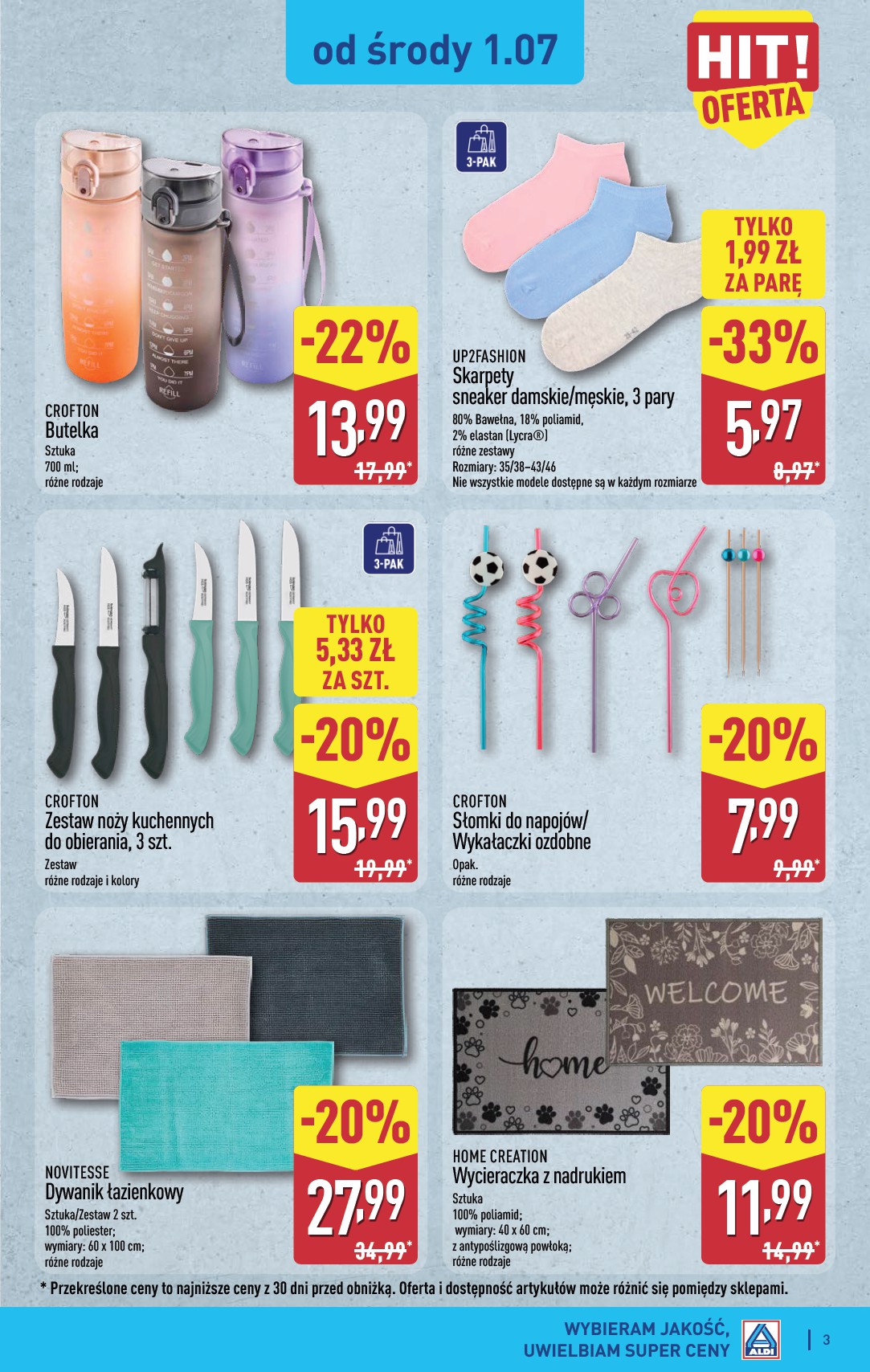 aldi - Nowa gazetka ALDI - Świetne ceny ważna od 01.07.2026 do 07.07.2026 - page: 3