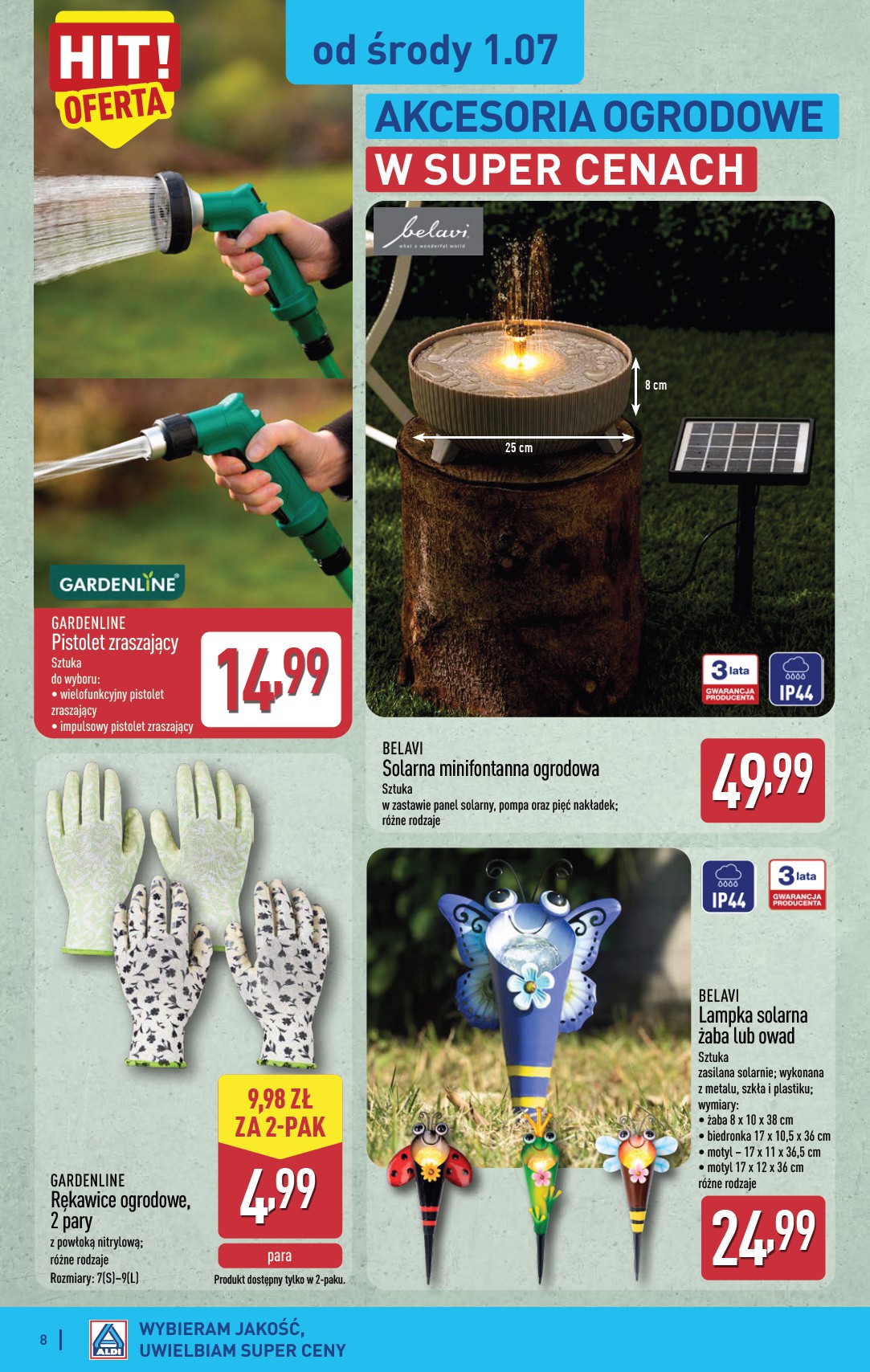 aldi - Nowa gazetka ALDI - Świetne ceny ważna od 01.07.2026 do 07.07.2026 - page: 8
