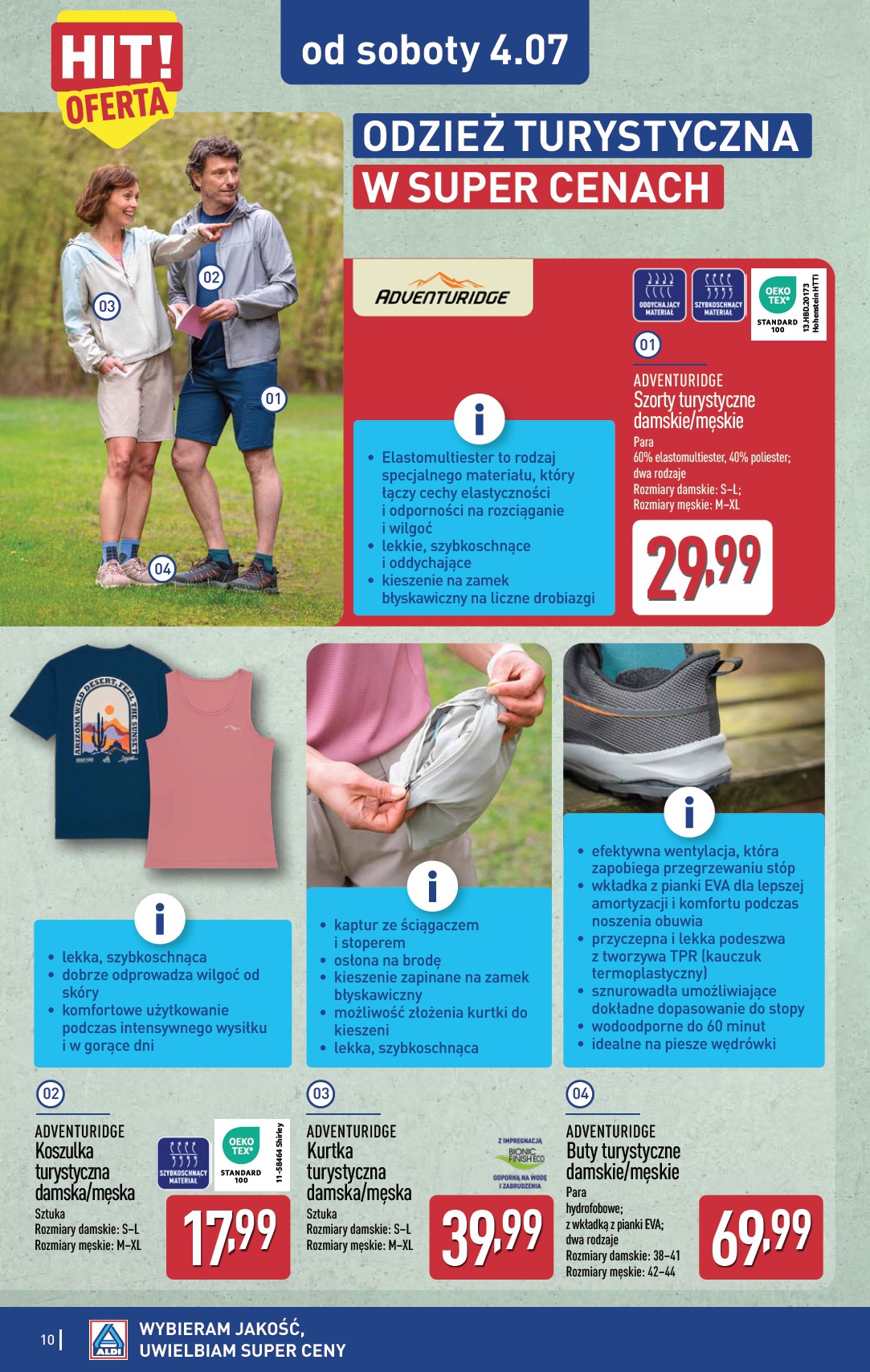 aldi - Nowa gazetka ALDI - Świetne ceny ważna od 01.07.2026 do 07.07.2026 - page: 10